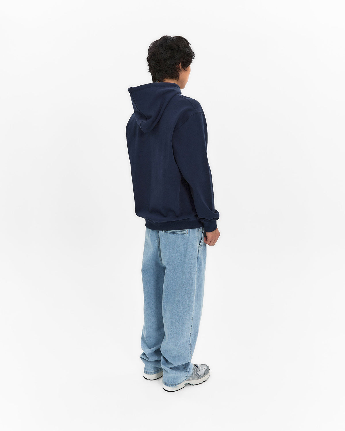 yeseyesee - Arch Logo Hoodie (Navy) product image 9 | TRAB K-Fashion Australia