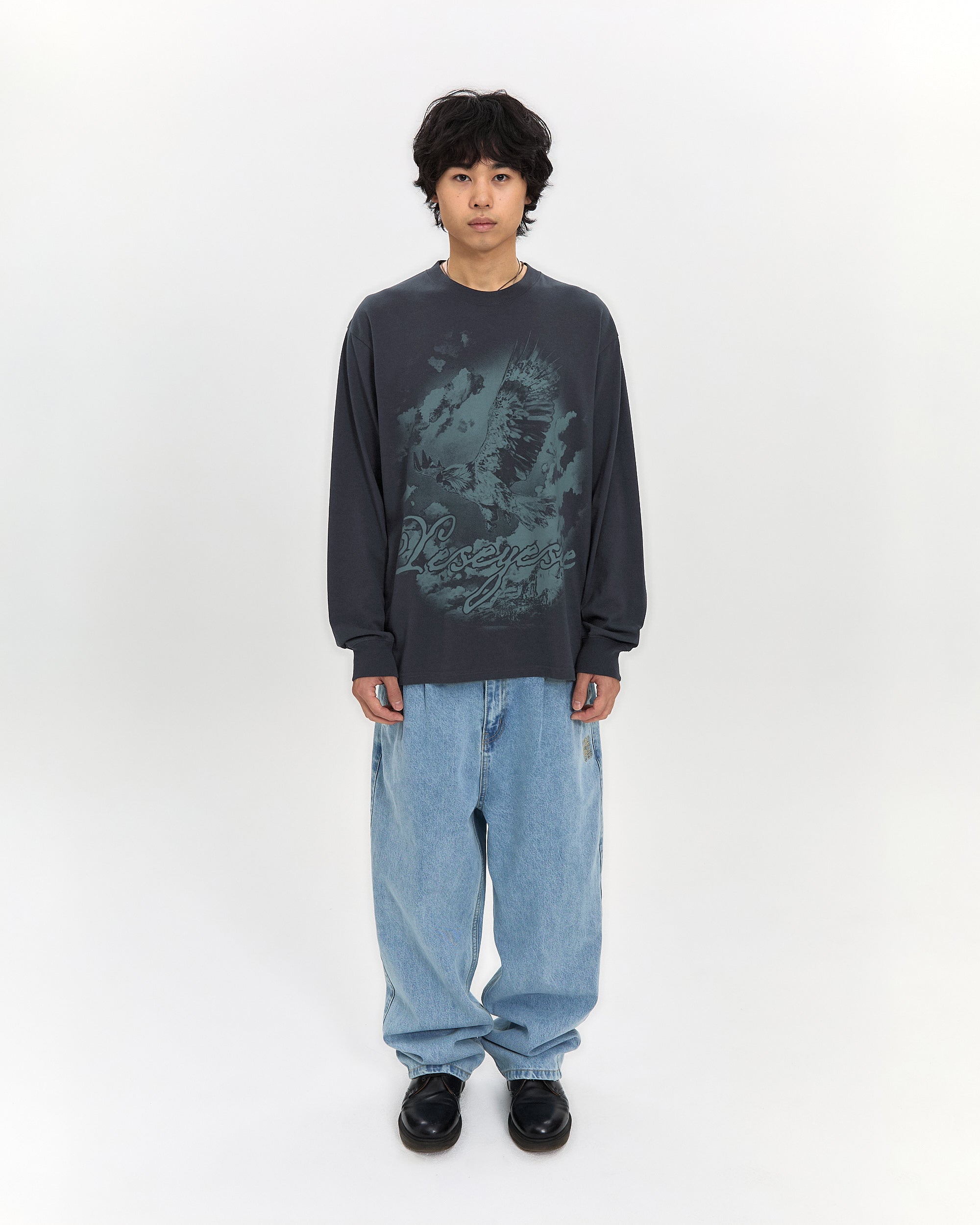 yeseyesee - Flying Eagle L/S (Charcoal) product image 10 | TRAB K-Fashion Australia