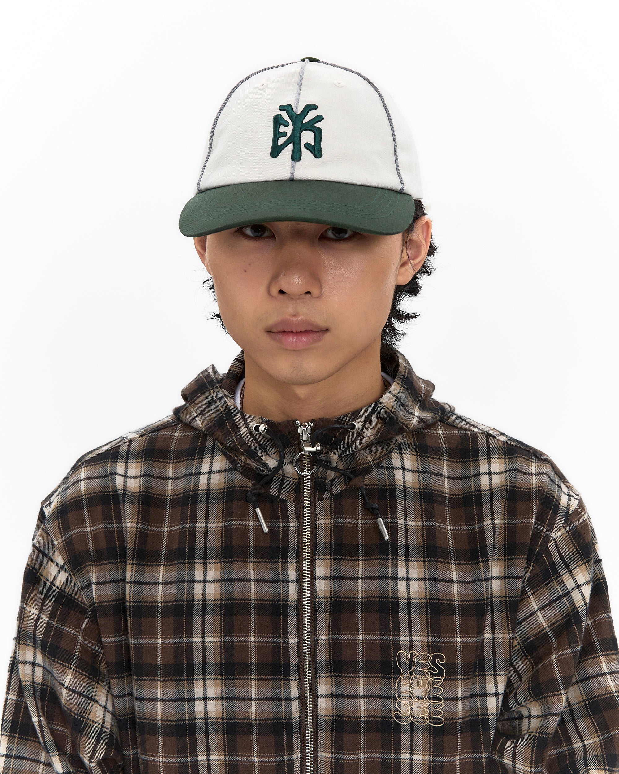 yeseyesee - Piping Sports Cap (Green) product image 4 | TRAB K-Fashion Australia