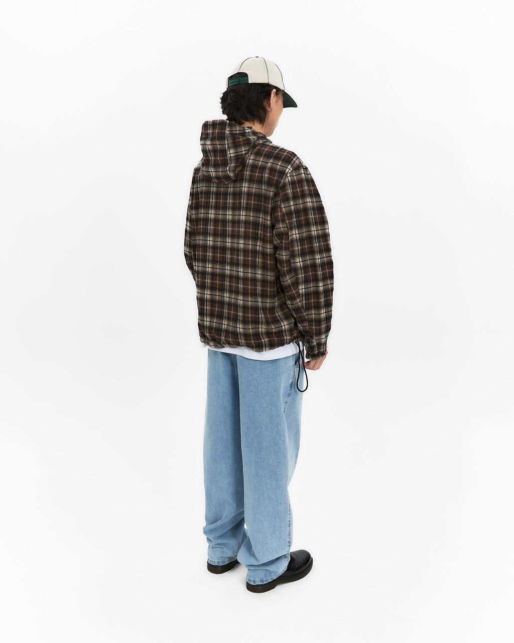 yeseyesee - Plaid Wing Jacket (Brown) product image 9 | TRAB K-Fashion Australia