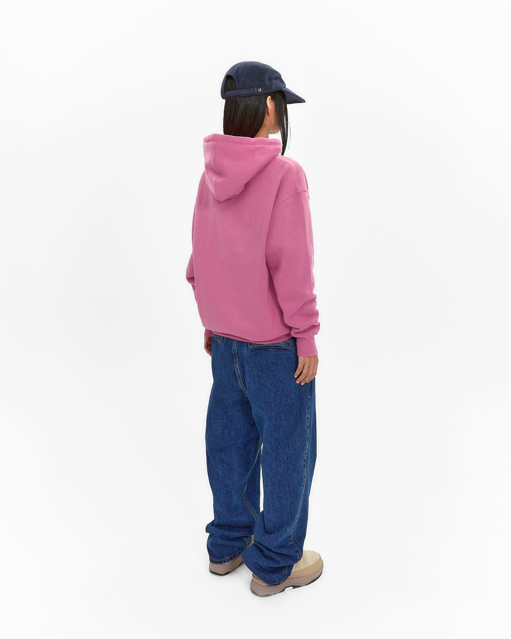 yeseyesee - Y.E.S Star Logo Hoodie (Pink) product image 9 | TRAB K-Fashion Australia