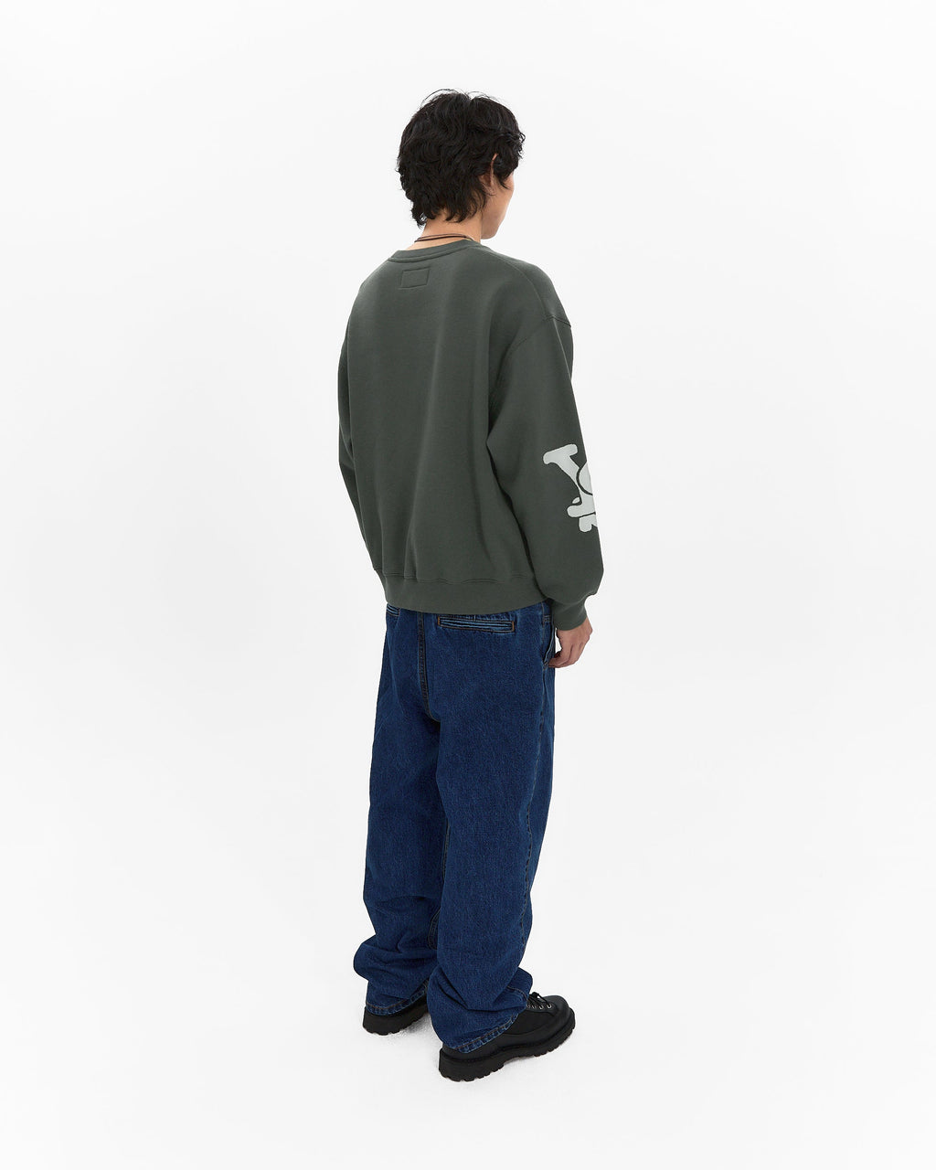 yeseyesee - Y.E.S Sporting Club Sweatshirt (Khaki) product image 9 | TRAB K-Fashion Australia