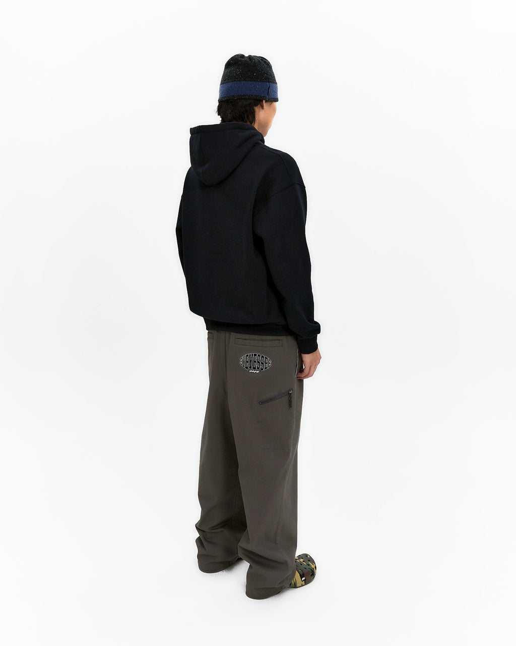 yeseyesee - Y.E.S Star Logo Hoodie (Black) product image 9 | TRAB K-Fashion Australia