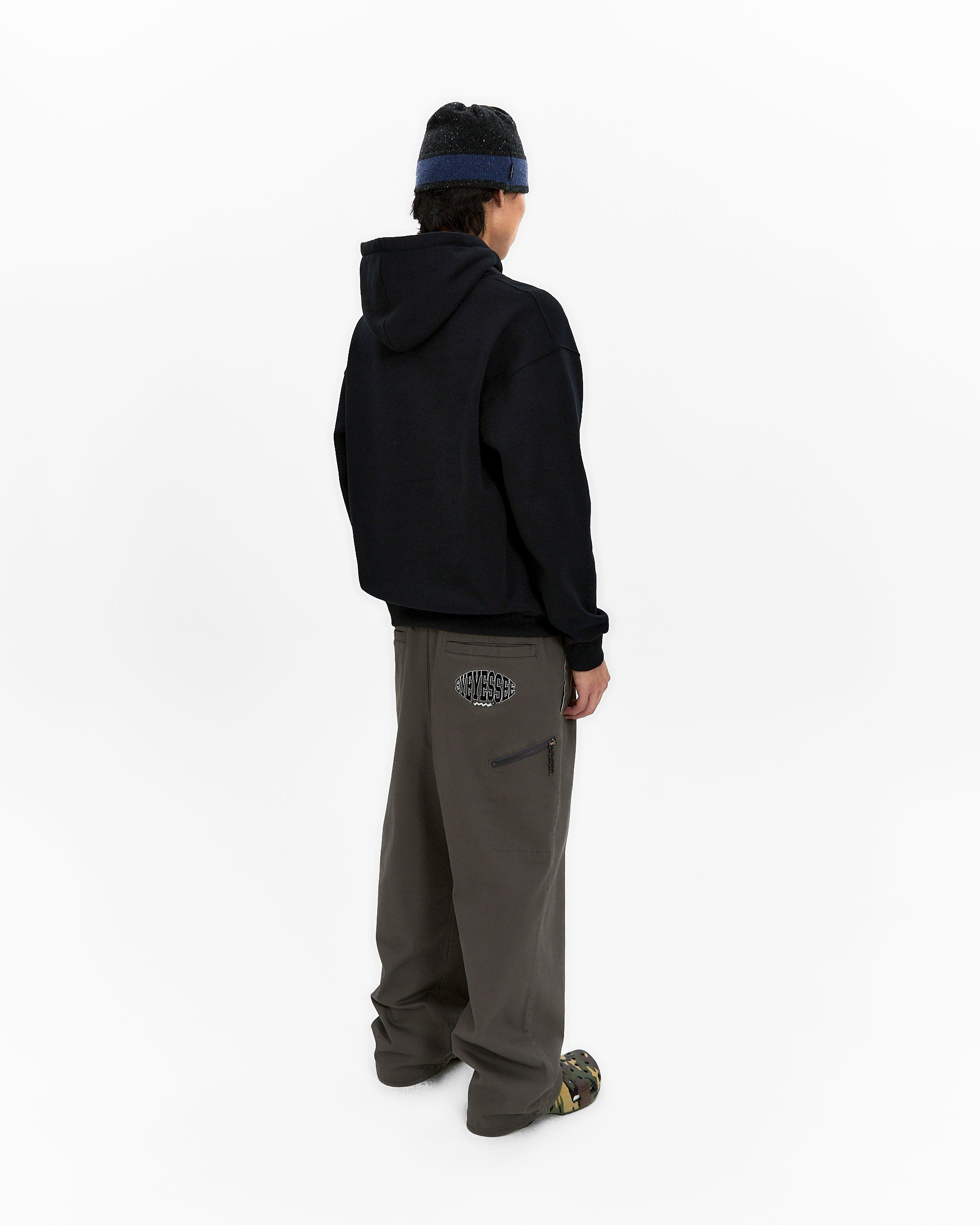 yeseyesee - Y.E.S Star Logo Hoodie (Black) product image 9 | TRAB K-Fashion Australia