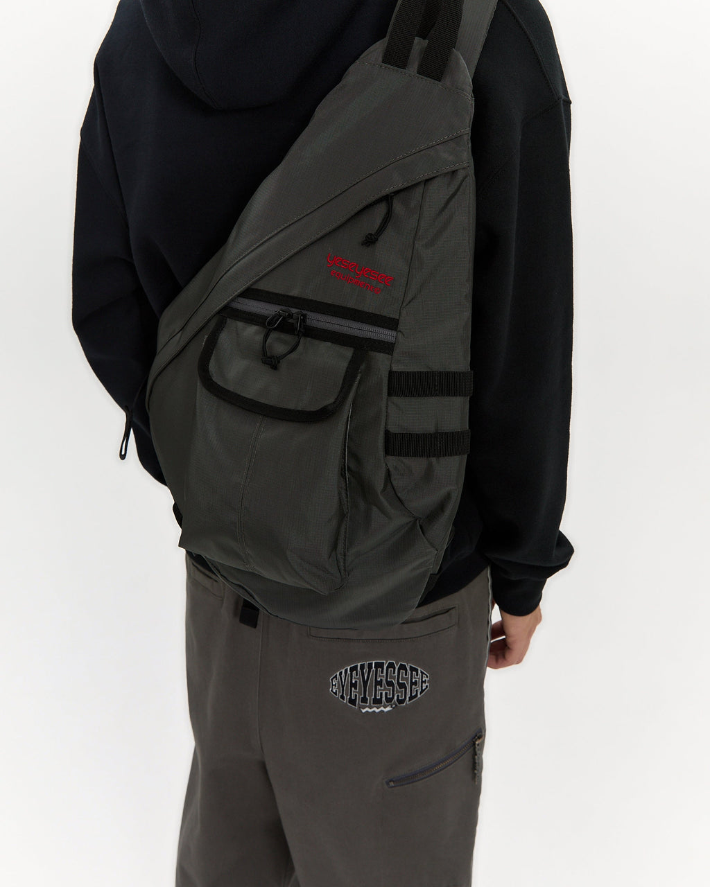 yeseyesee - Y.E.S Handy Sling Bag (Charcoal) product image 12 | TRAB K-Fashion Australia