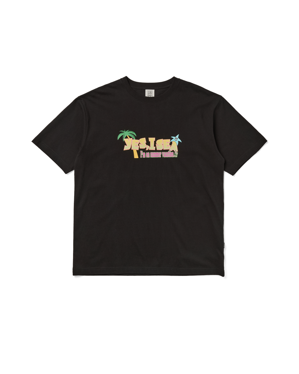 yeseyesee - Yes I Sea Tee (Black) product image 1 | TRAB K-Fashion Australia