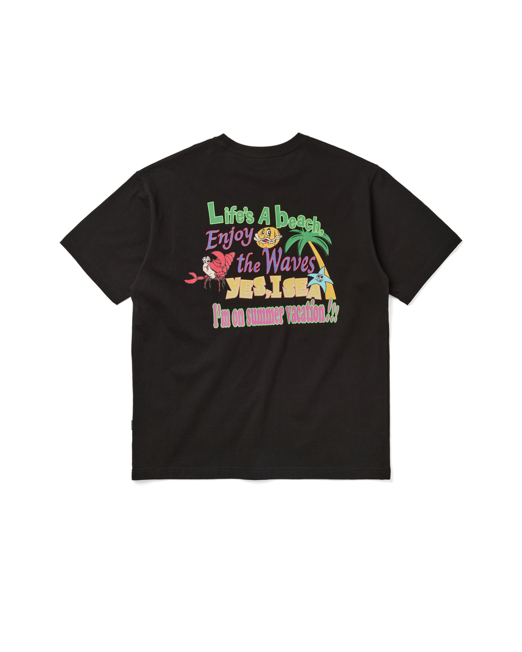 yeseyesee - Yes I Sea Tee (Black) product image 2 | TRAB K-Fashion Australia