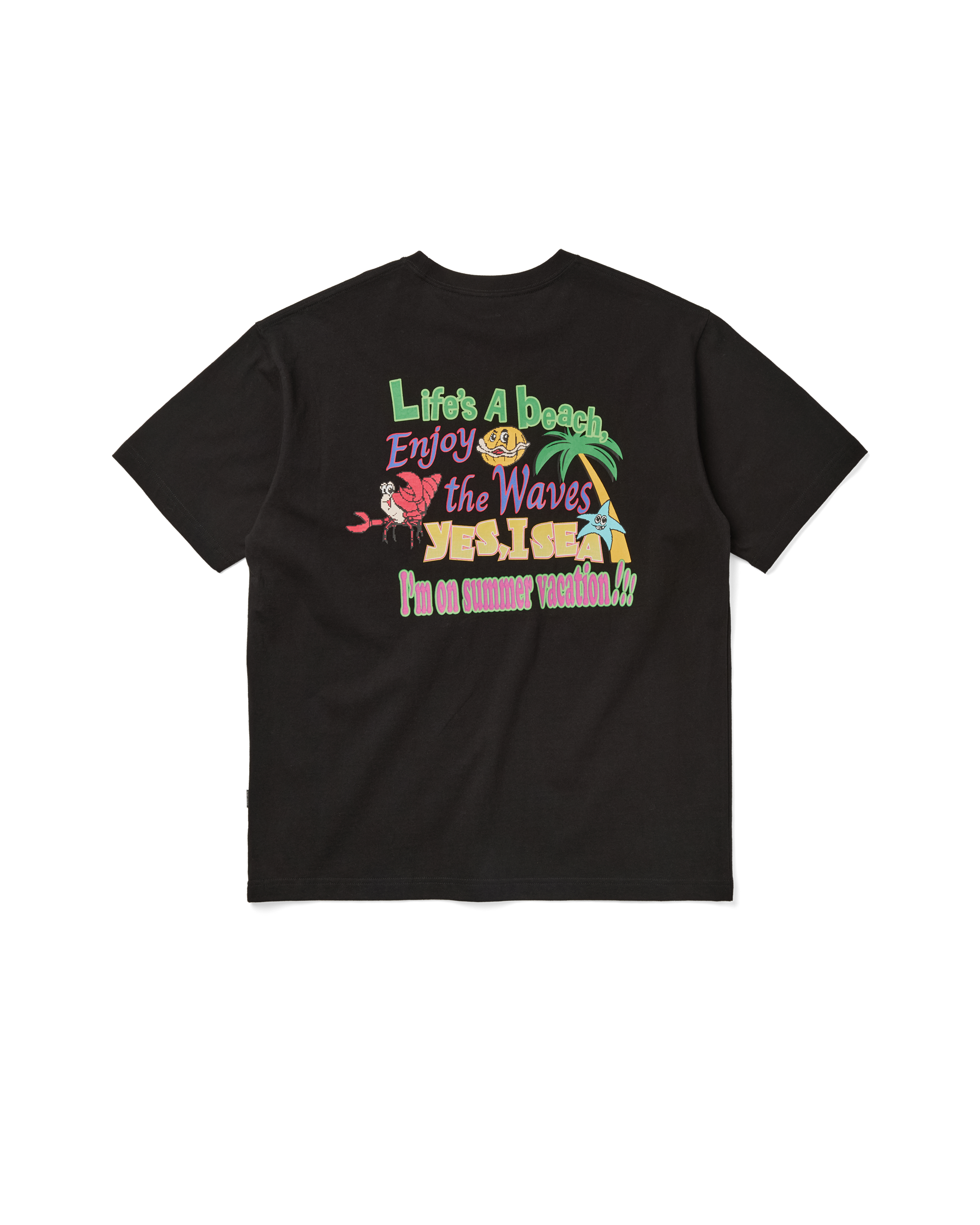yeseyesee - Yes I Sea Tee (Black) product image 2 | TRAB K-Fashion Australia