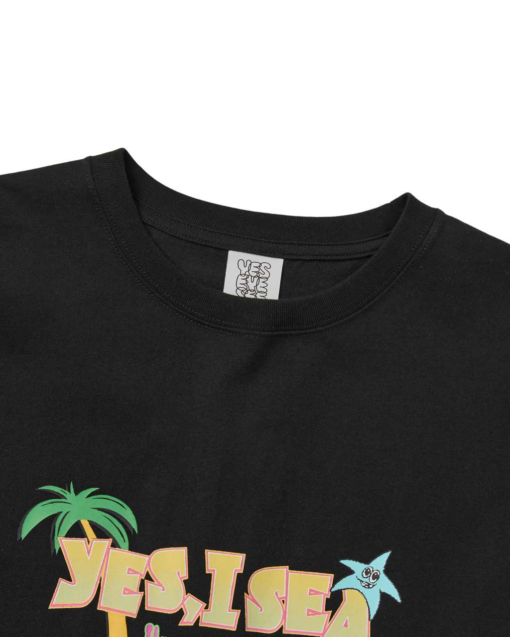 yeseyesee - Yes I Sea Tee (Black) product image 3 | TRAB K-Fashion Australia