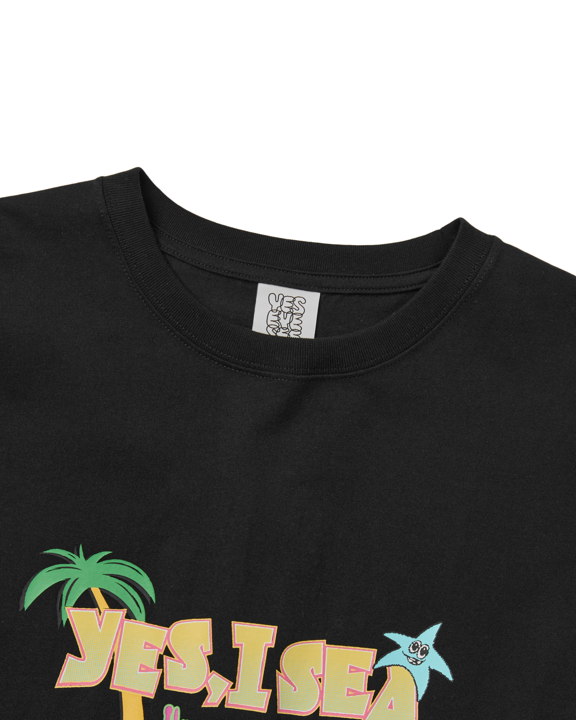 yeseyesee - Yes I Sea Tee (Black) product image 3 | TRAB K-Fashion Australia