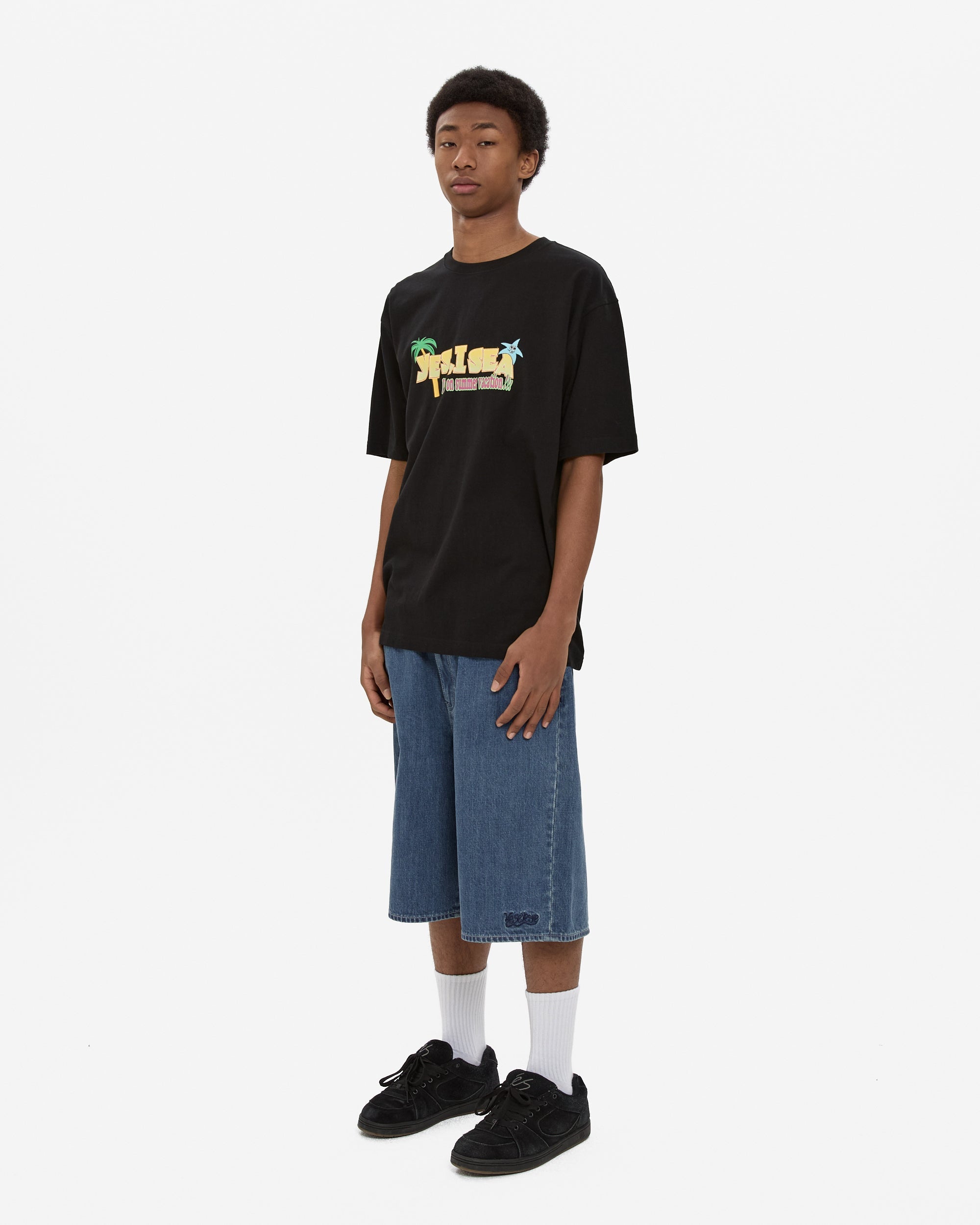 yeseyesee - Yes I Sea Tee (Black) product image 8 | TRAB K-Fashion Australia