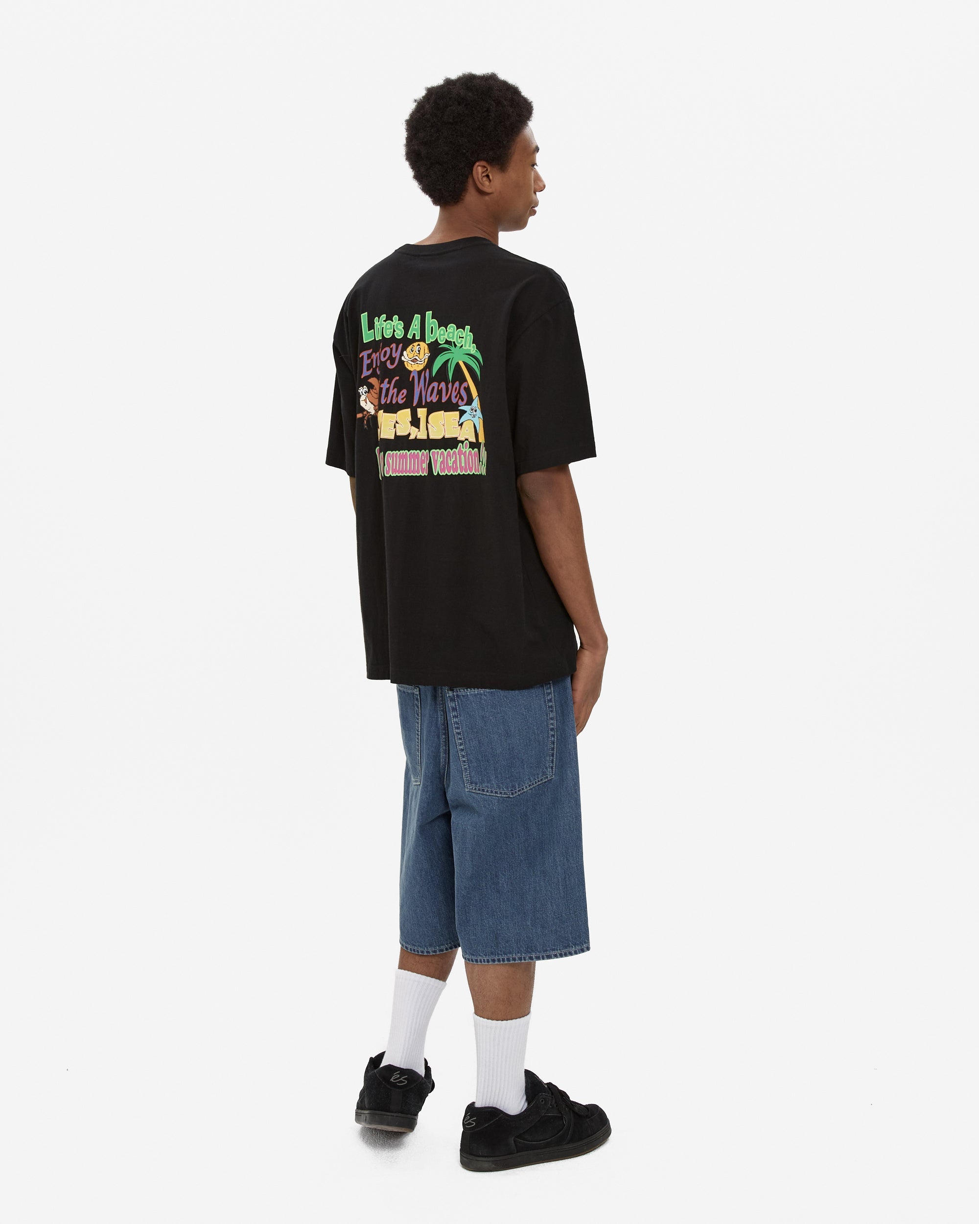 yeseyesee - Yes I Sea Tee (Black) product image 9 | TRAB K-Fashion Australia