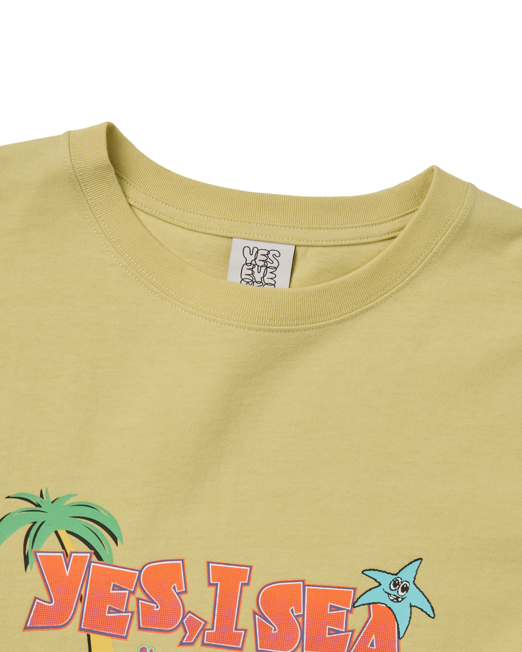 yeseyesee - Yes I Sea Tee (Light Mustard) product image 3 | TRAB K-Fashion Australia