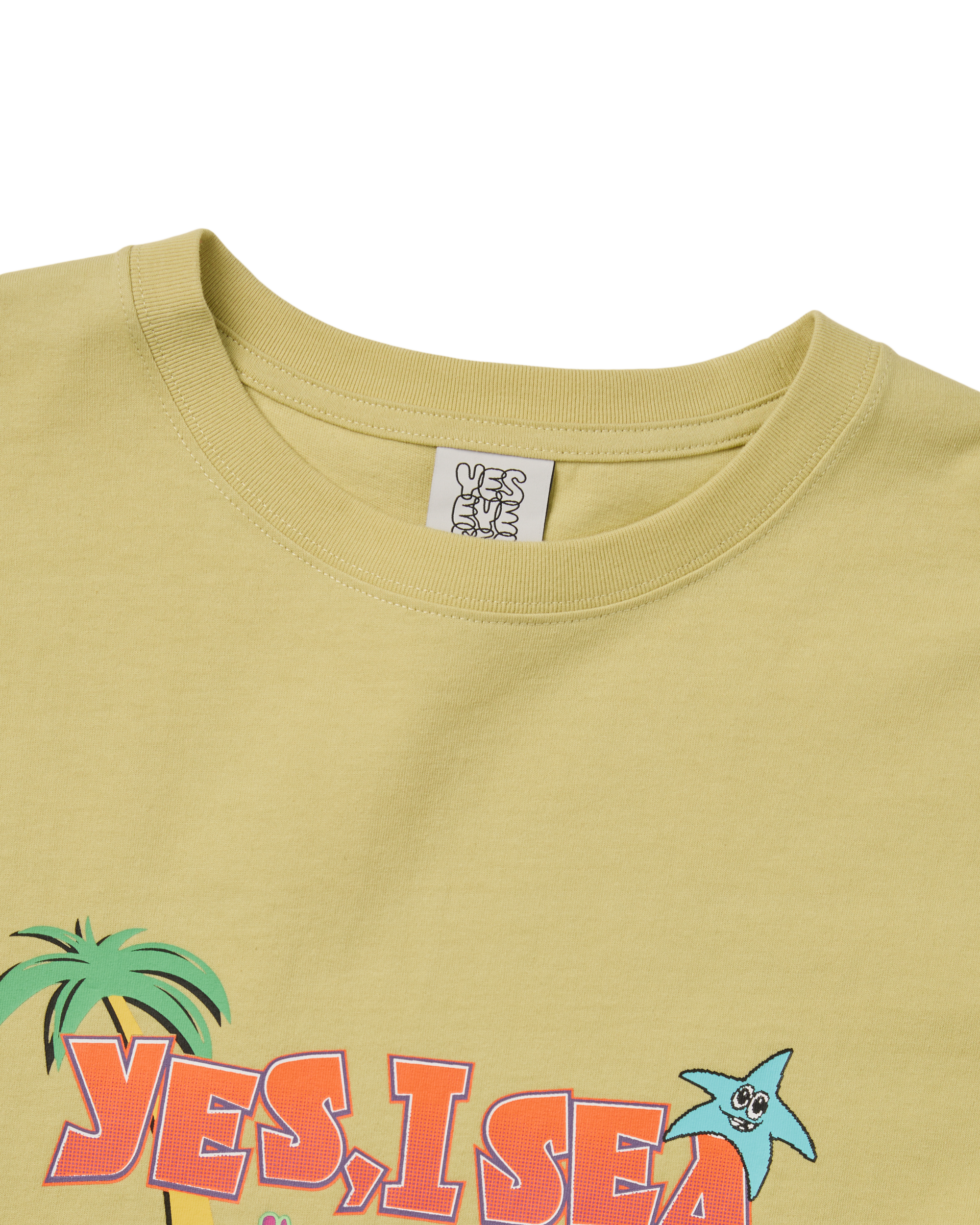 yeseyesee - Yes I Sea Tee (Light Mustard) product image 3 | TRAB K-Fashion Australia