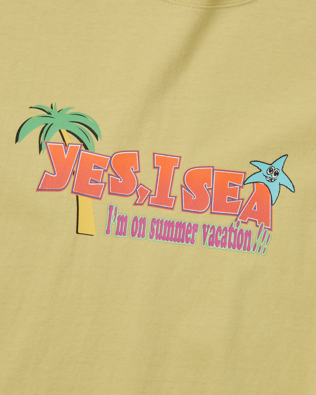 yeseyesee - Yes I Sea Tee (Light Mustard) product image 4 | TRAB K-Fashion Australia