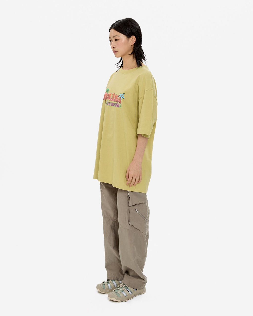 yeseyesee - Yes I Sea Tee (Light Mustard) product image 8 | TRAB K-Fashion Australia