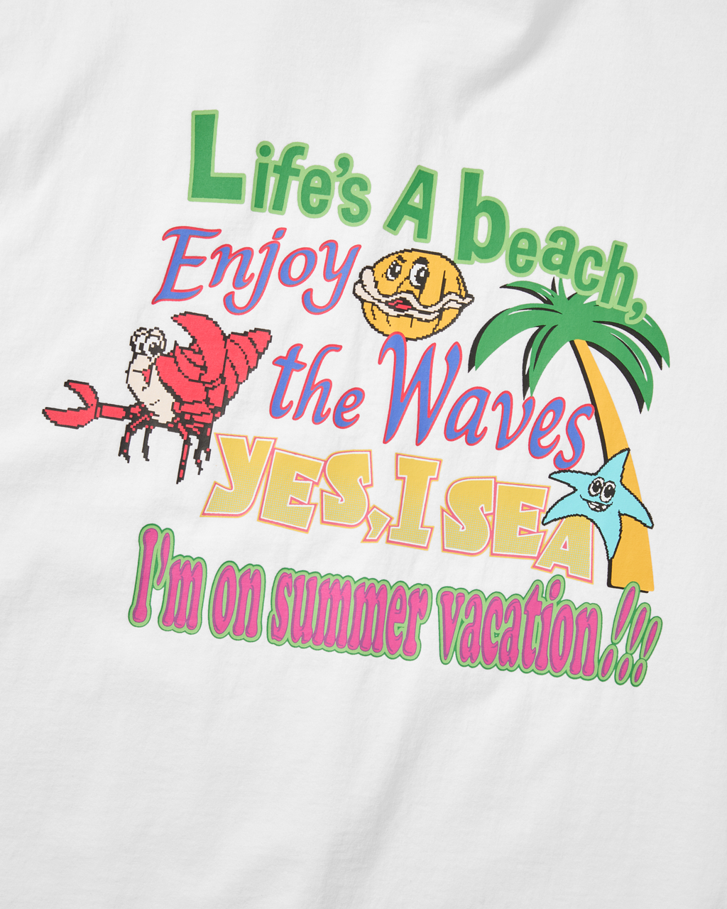 yeseyesee - Yes I Sea Tee (White) product image 6 | TRAB K-Fashion Australia