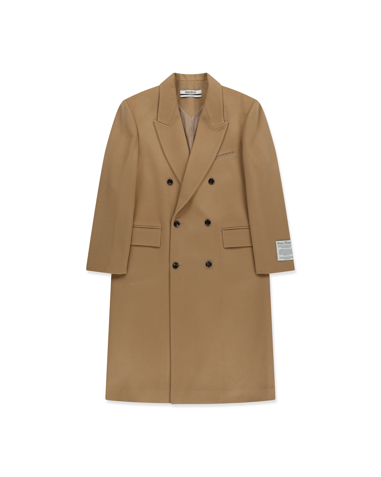 Kimhe Kim - Daniel Double Brestead Coat (Beige) product image 15 | TRAB K-Fashion Australia