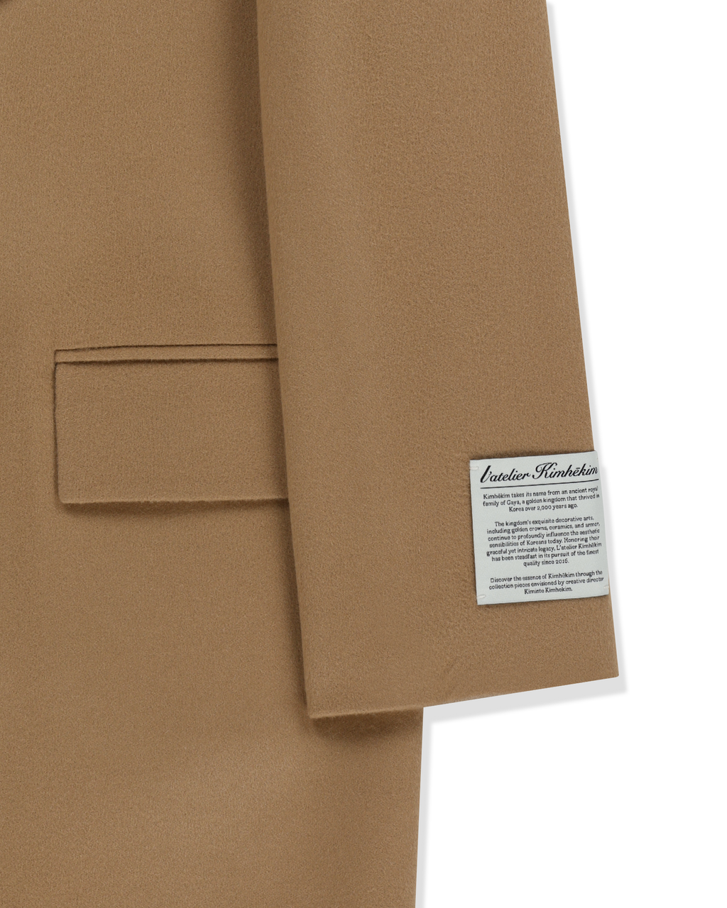 Kimhe Kim - Daniel Double Brestead Coat (Beige) product image 19 | TRAB K-Fashion Australia