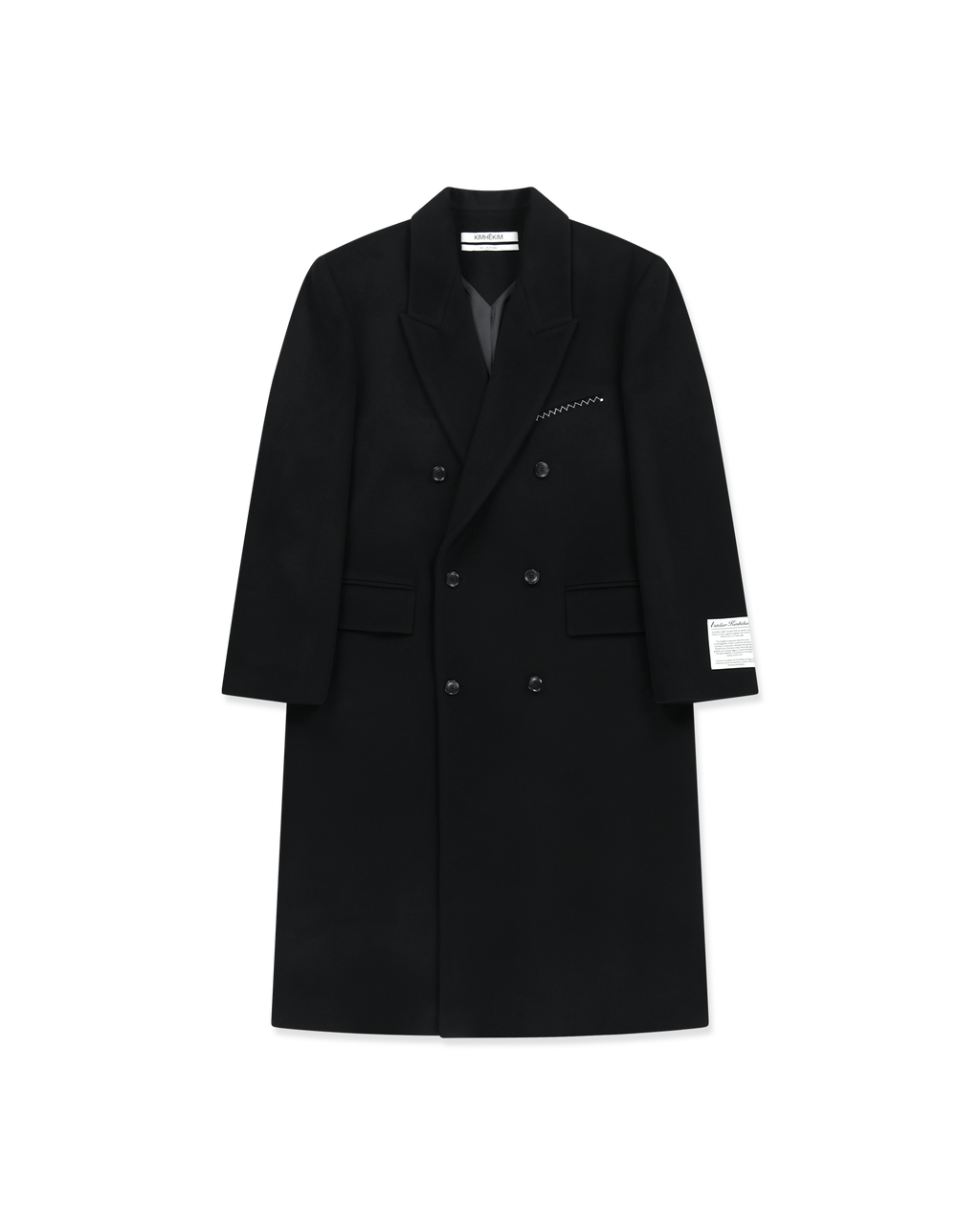Kimhe Kim - Daniel Double Brestead Coat (Black) product image 12 | TRAB K-Fashion Australia