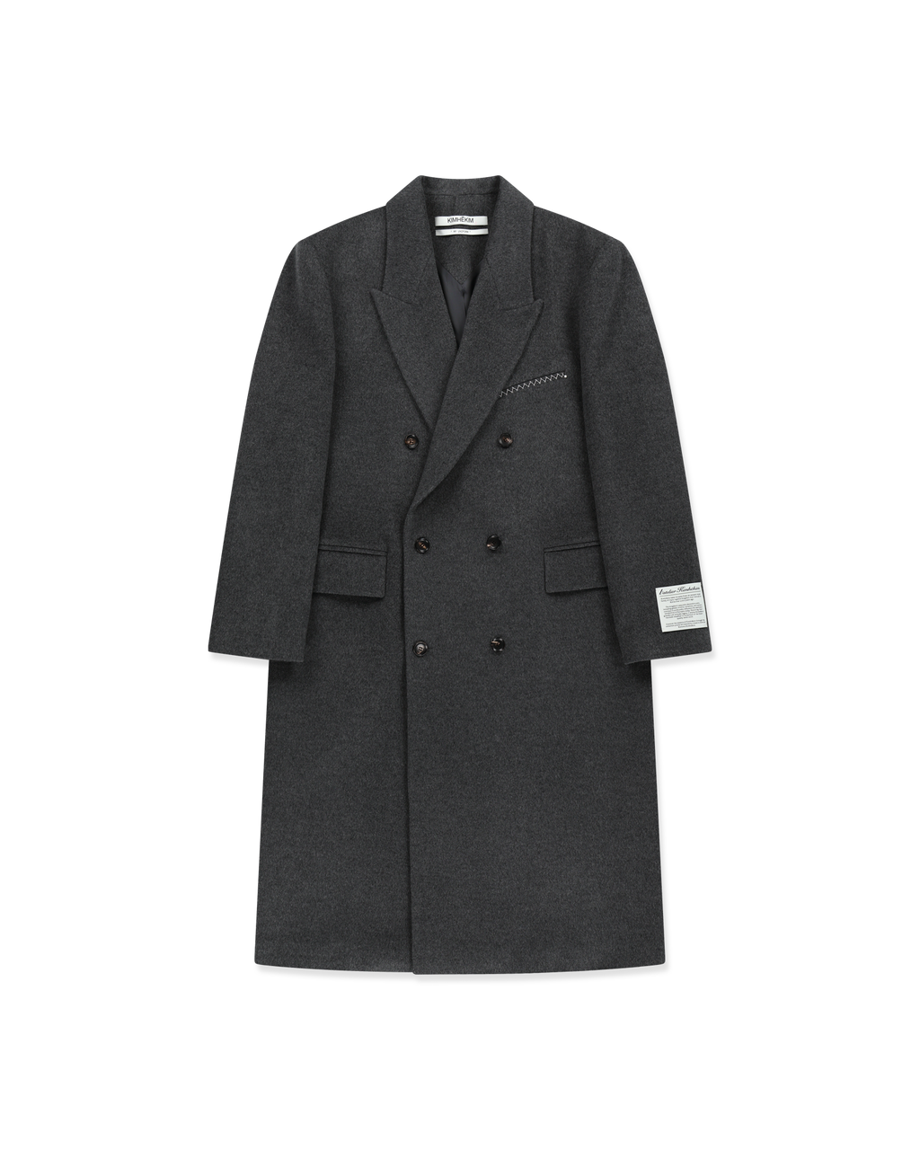 Kimhe Kim - Daniel Double Brestead Coat (Grey) product image 11 | TRAB K-Fashion Australia