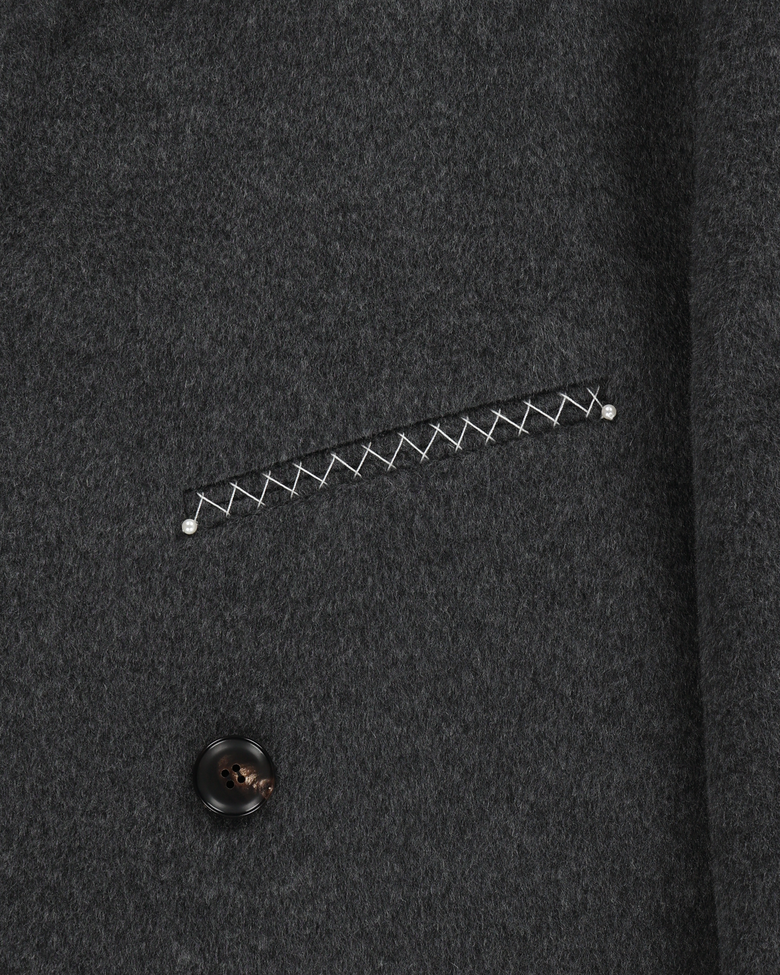 Kimhe Kim - Daniel Double Brestead Coat (Grey) product image 14 | TRAB K-Fashion Australia