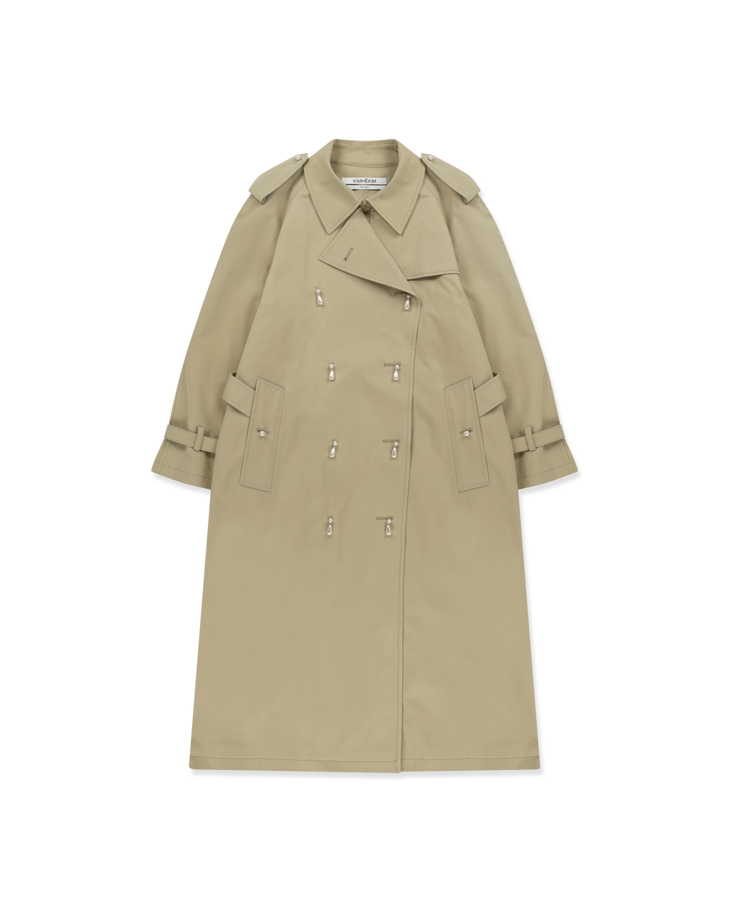 Kimhe Kim - Ariel Trench Coat (Beige) product image 9 | TRAB K-Fashion Australia