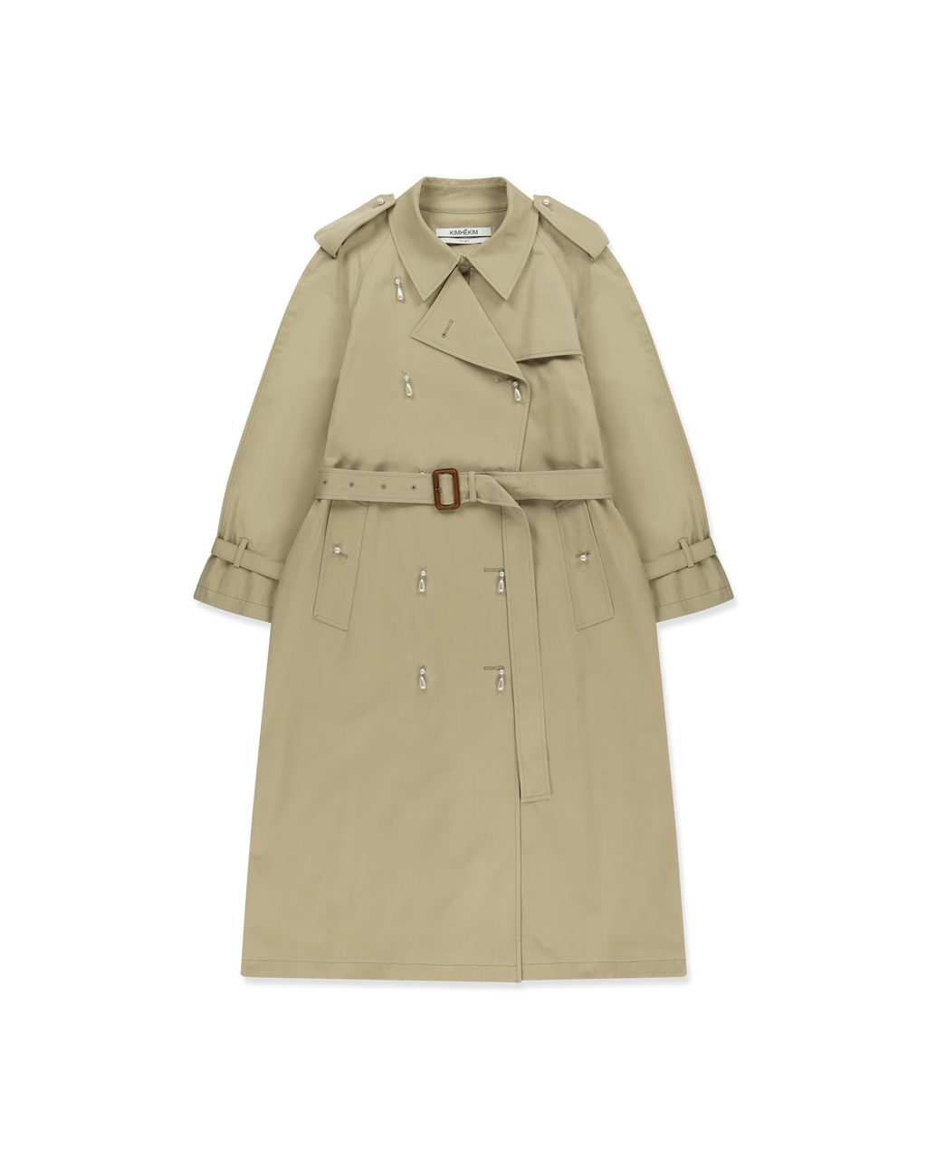 Kimhe Kim - Ariel Trench Coat (Beige) product image 19 | TRAB K-Fashion Australia