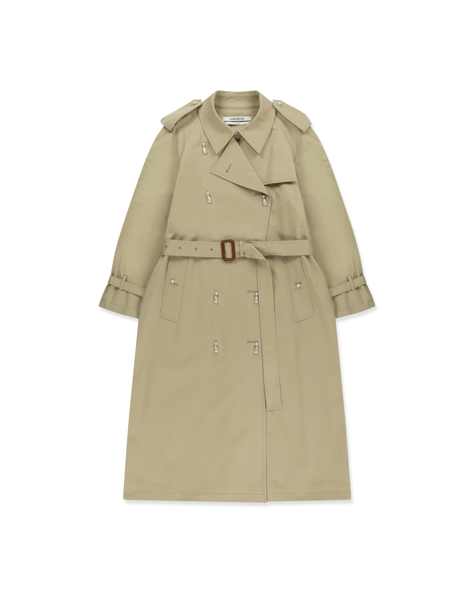 Kimhe Kim - Ariel Trench Coat (Beige) product image 19 | TRAB K-Fashion Australia