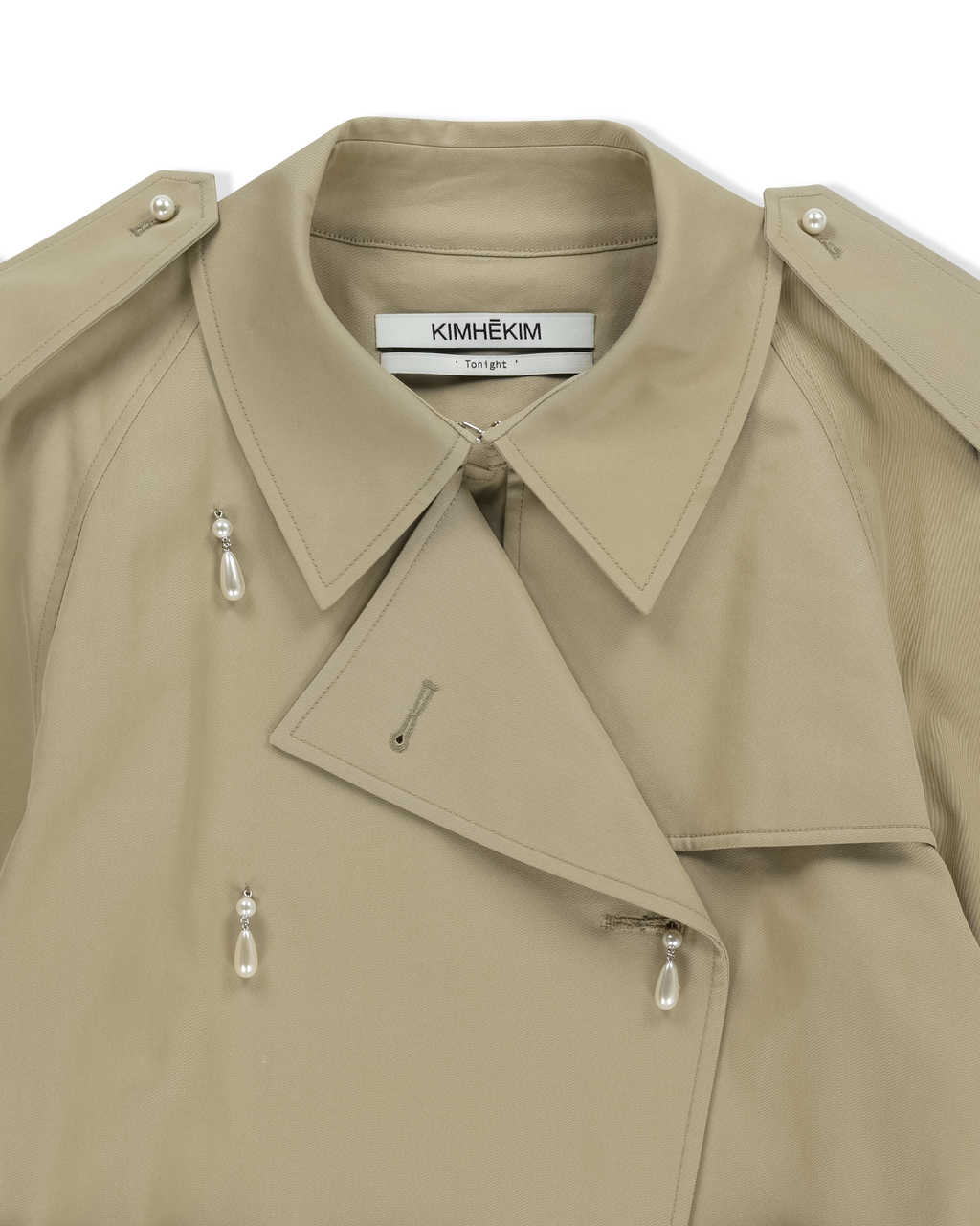 Kimhe Kim - Ariel Trench Coat (Beige) product image 21 | TRAB K-Fashion Australia