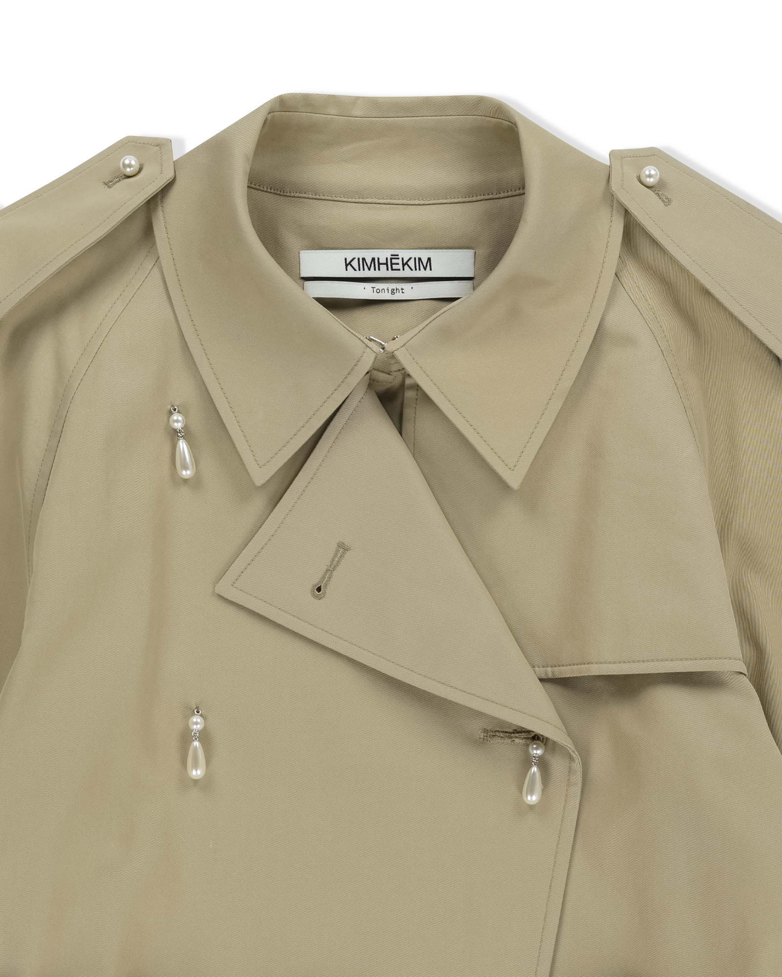 Kimhe Kim - Ariel Trench Coat (Beige) product image 21 | TRAB K-Fashion Australia