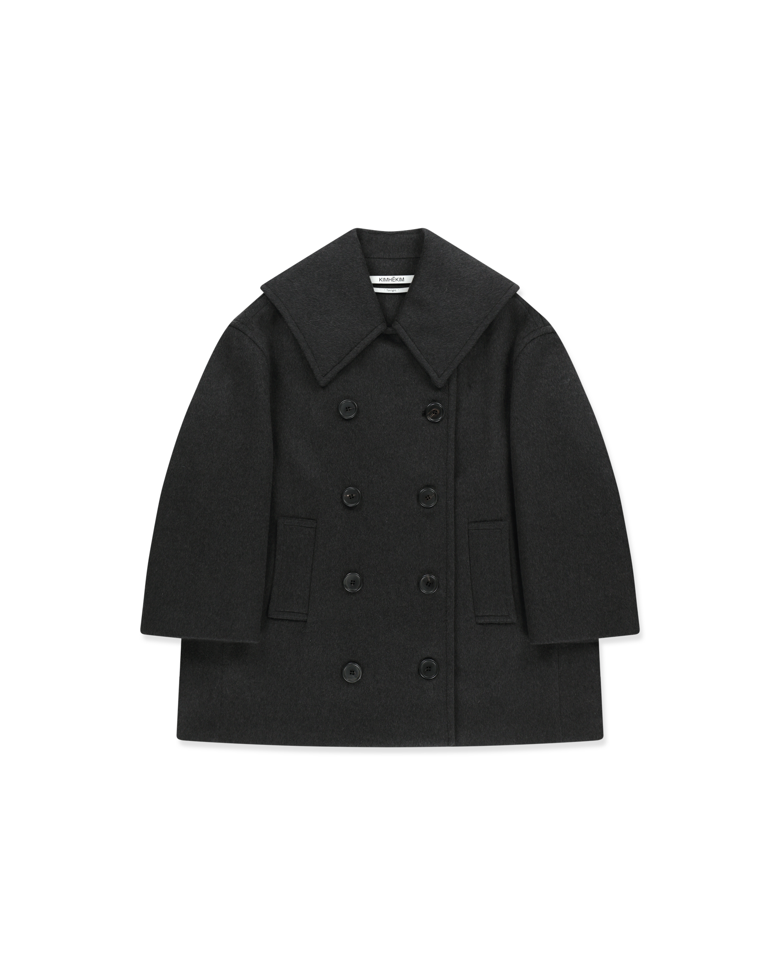 Kimhe Kim - Amelie Oversized Coat (Grey) product image 14 | TRAB K-Fashion Australia