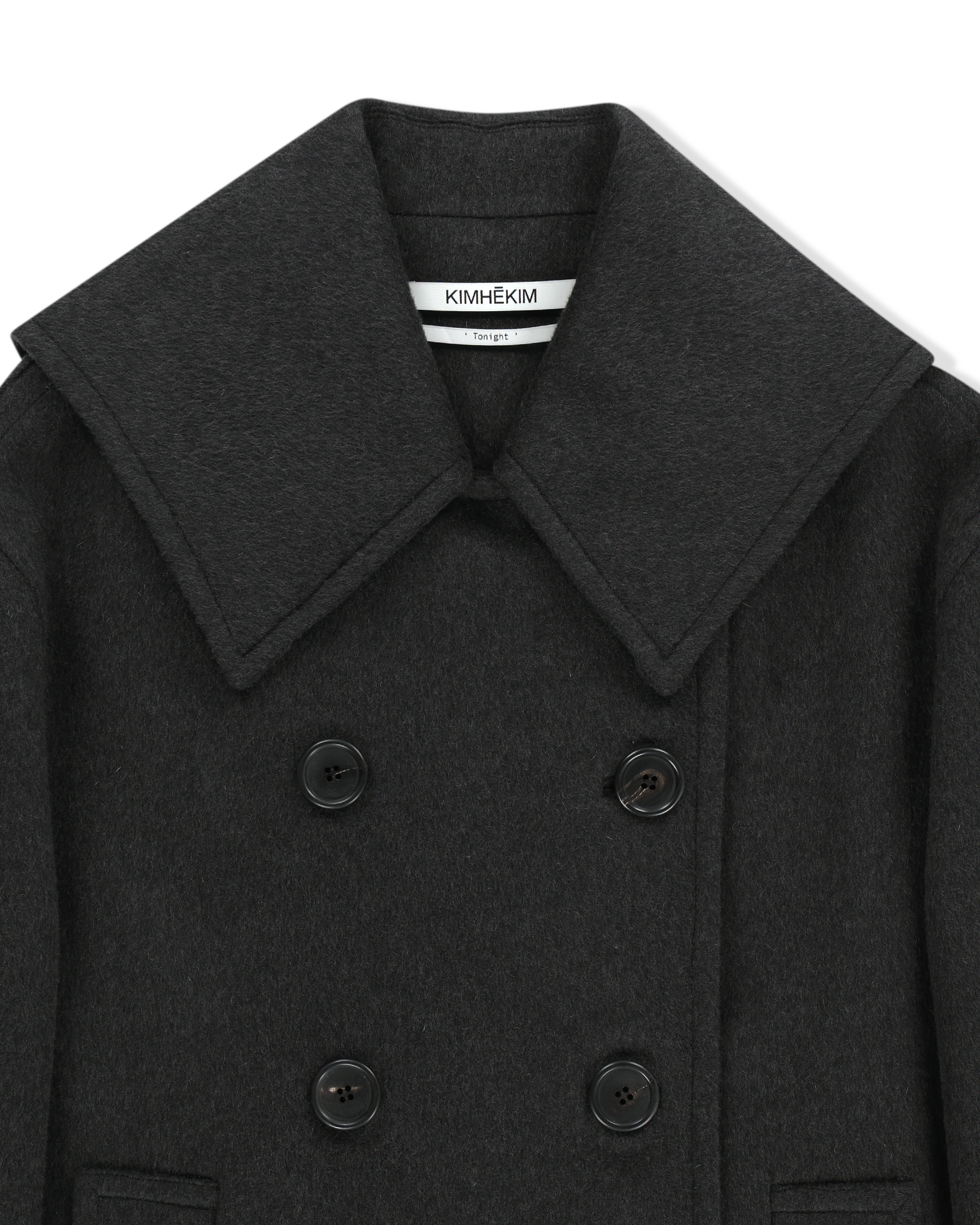 Kimhe Kim - Amelie Oversized Coat (Grey) product image 16 | TRAB K-Fashion Australia