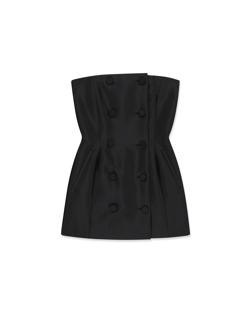 Kimhe Kim - Emma Double Mini Dress (Black) product image 10 | TRAB K-Fashion Australia