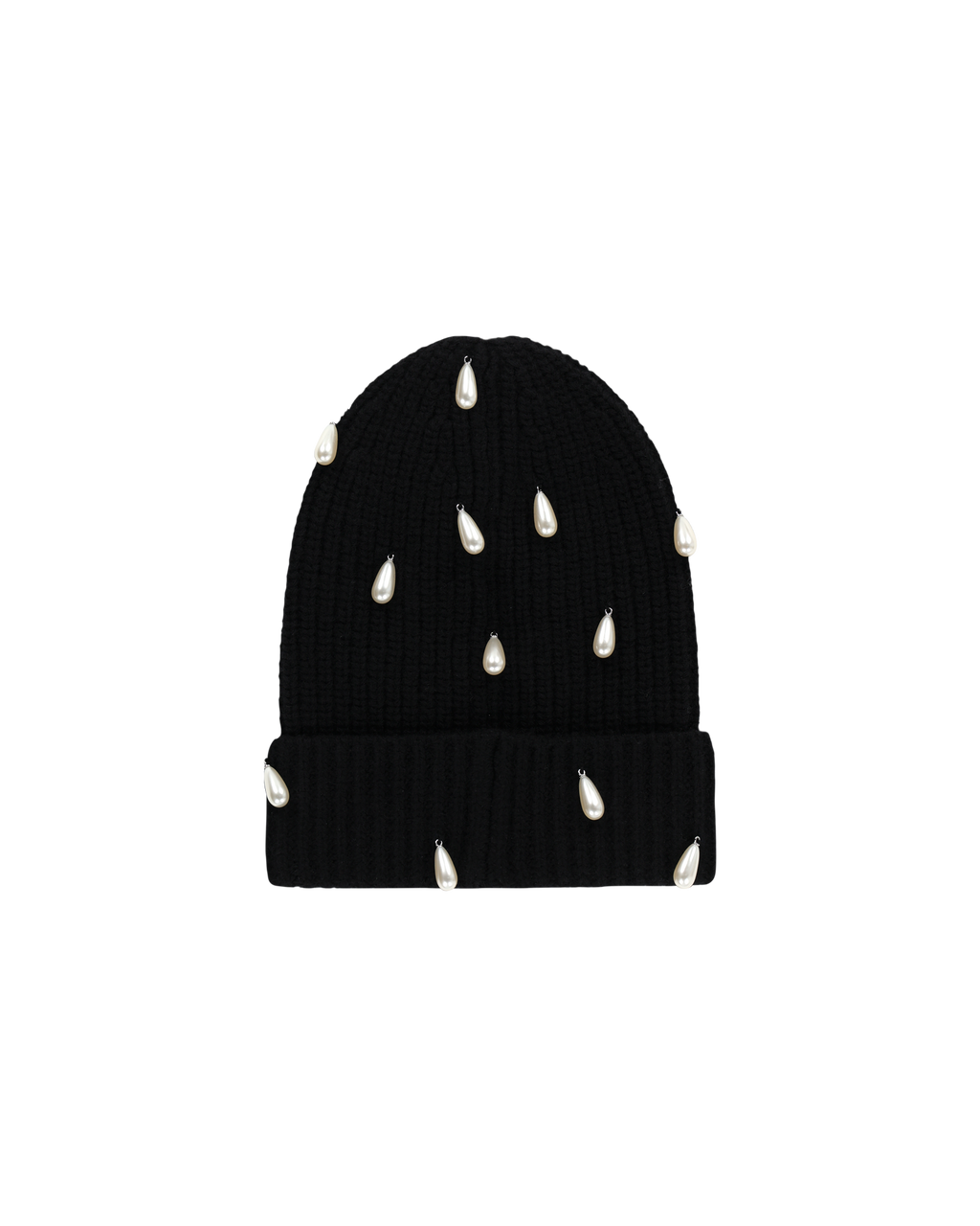 Kimhe Kim - Pearl Embellished Beanie (Black) product image 3 | TRAB K-Fashion Australia