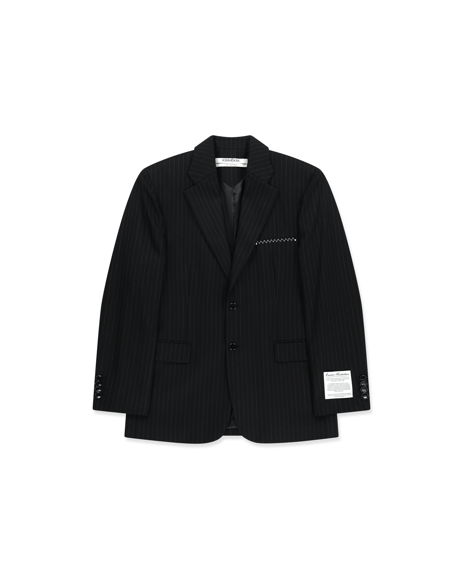 Kimhe Kim - Daniel Jacket With Belt (Black) product image 28 | TRAB K-Fashion Australia