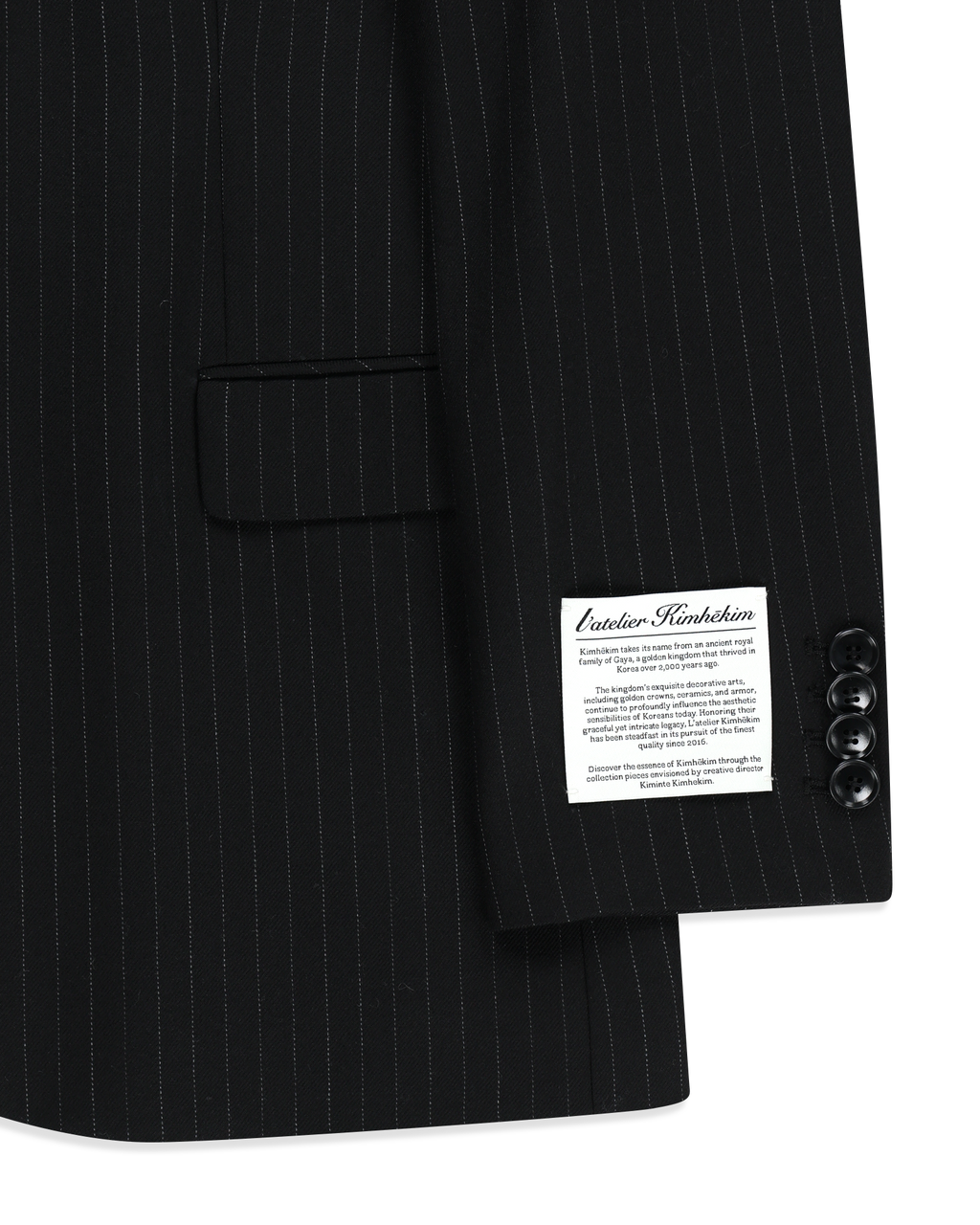 Kimhe Kim - Daniel Jacket With Belt (Black) product image 34 | TRAB K-Fashion Australia