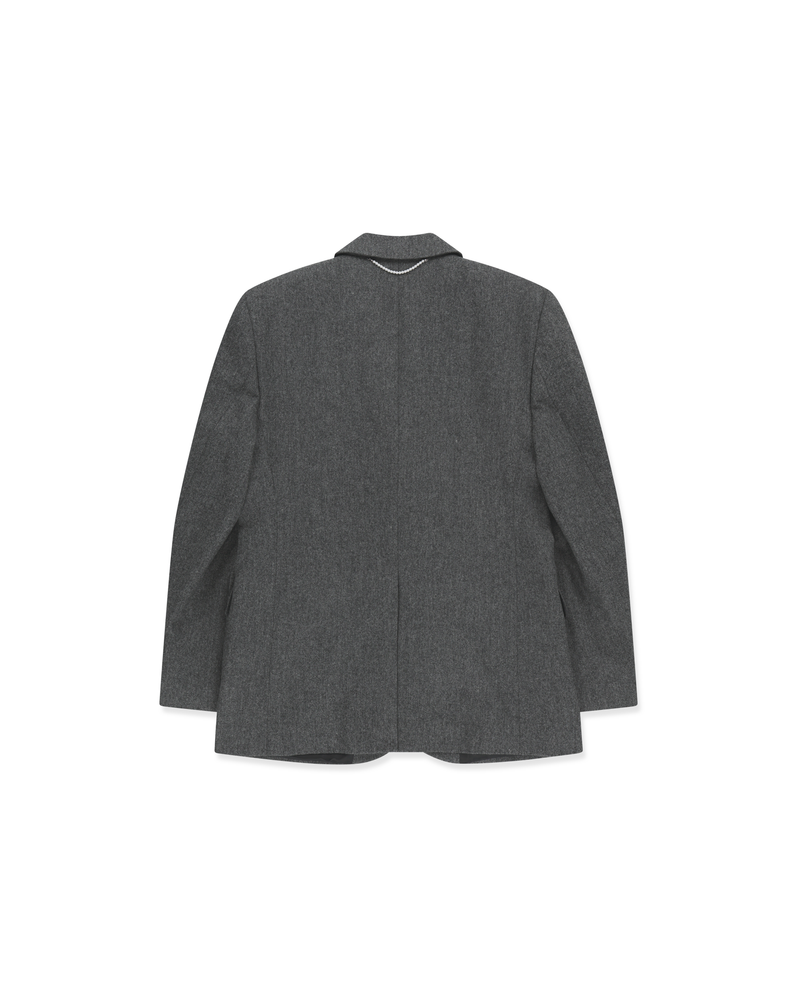 Kimhe Kim - Daniel Jacket With Belt (Grey) product image 16 | TRAB K-Fashion Australia