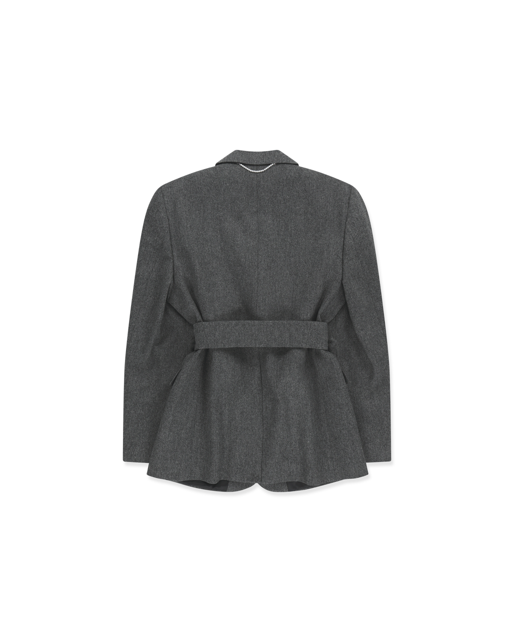 Kimhe Kim - Daniel Jacket With Belt (Grey) product image 18 | TRAB K-Fashion Australia