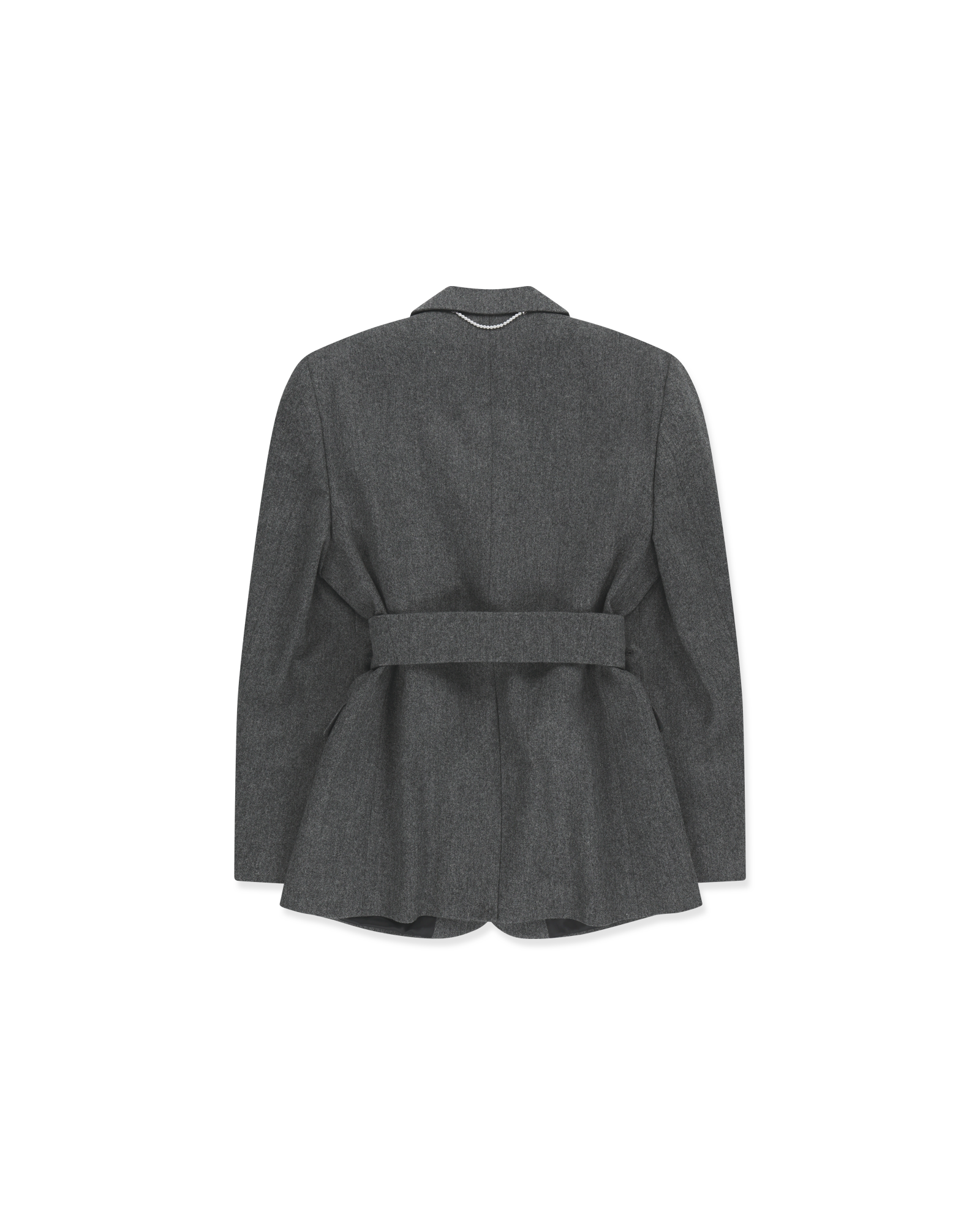 Kimhe Kim - Daniel Jacket With Belt (Grey) product image 18 | TRAB K-Fashion Australia