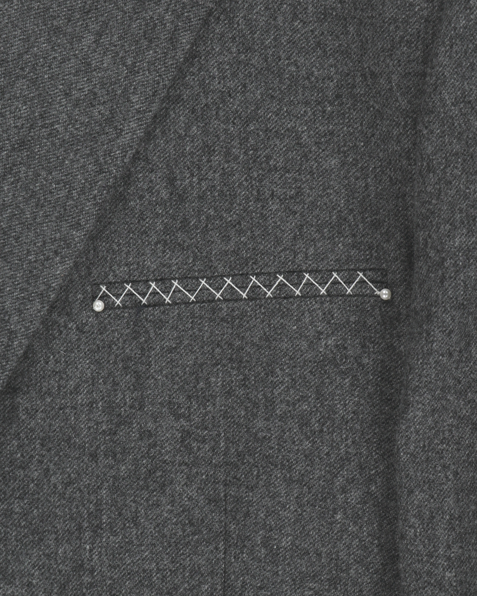 Kimhe Kim - Daniel Jacket With Belt (Grey) product image 20 | TRAB K-Fashion Australia