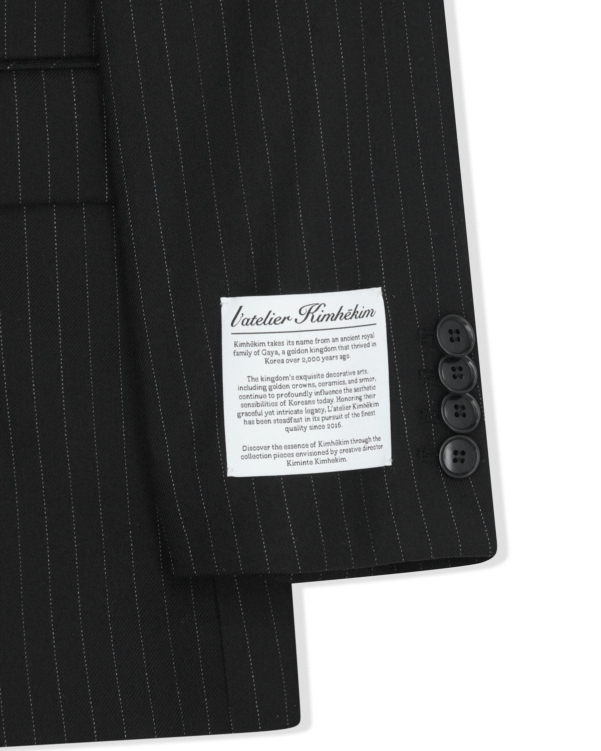 Kimhe Kim - Daniel Jacket (Black) product image 9 | TRAB K-Fashion Australia