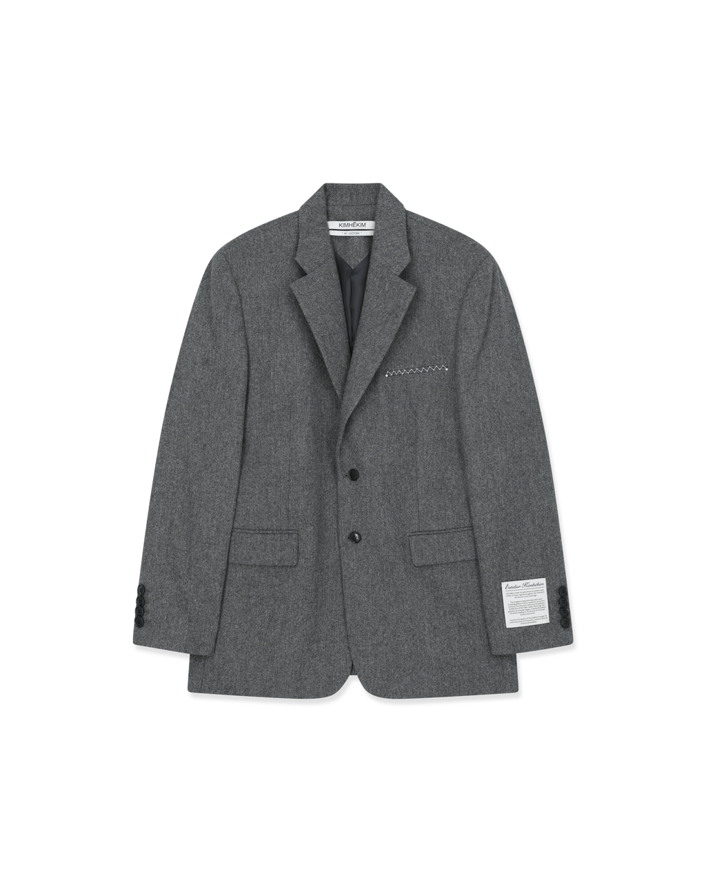 Kimhe Kim - Daniel Jacket (Grey) product image 6 | TRAB K-Fashion Australia