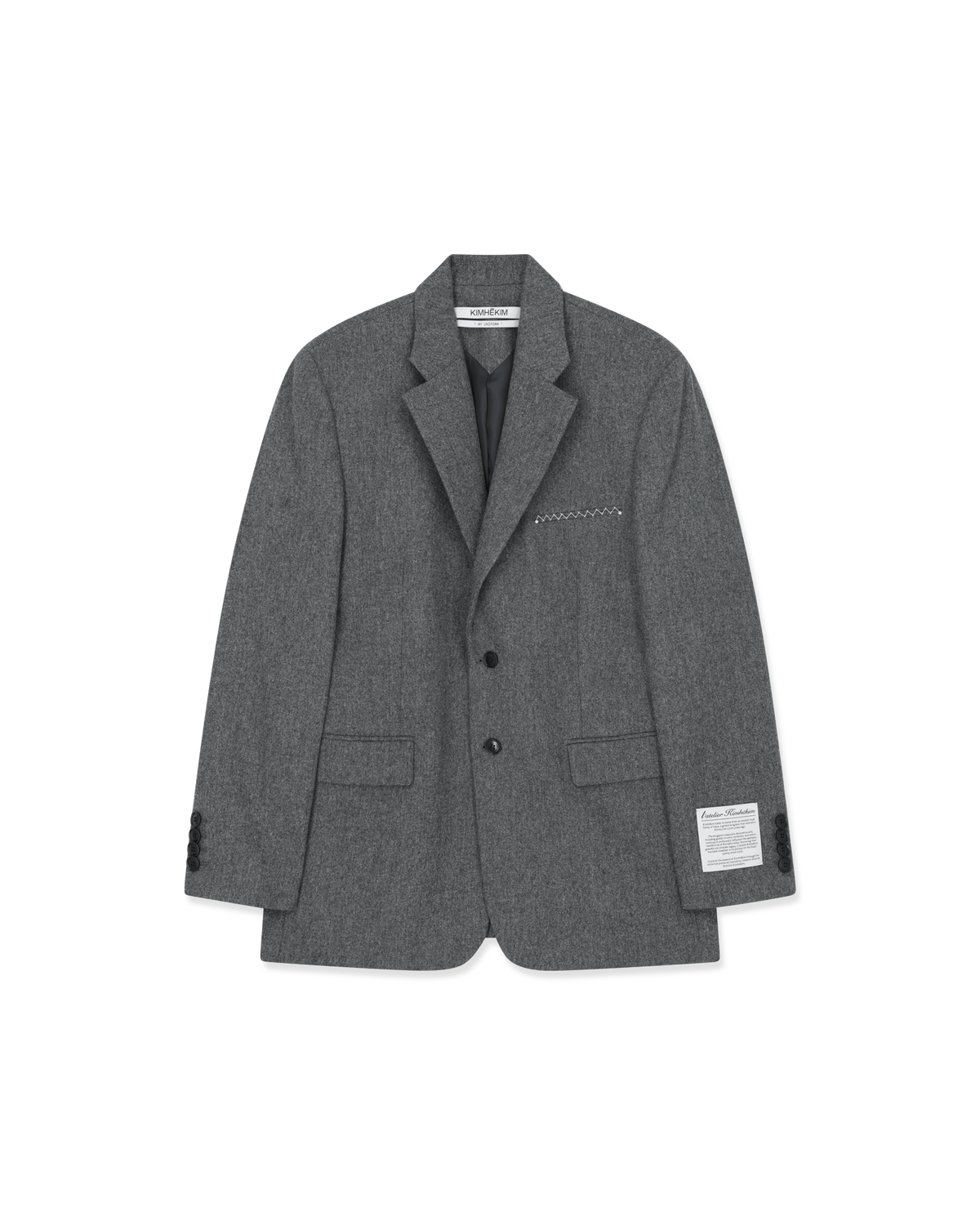 Kimhe Kim - Daniel Jacket (Grey) product image 6 | TRAB K-Fashion Australia