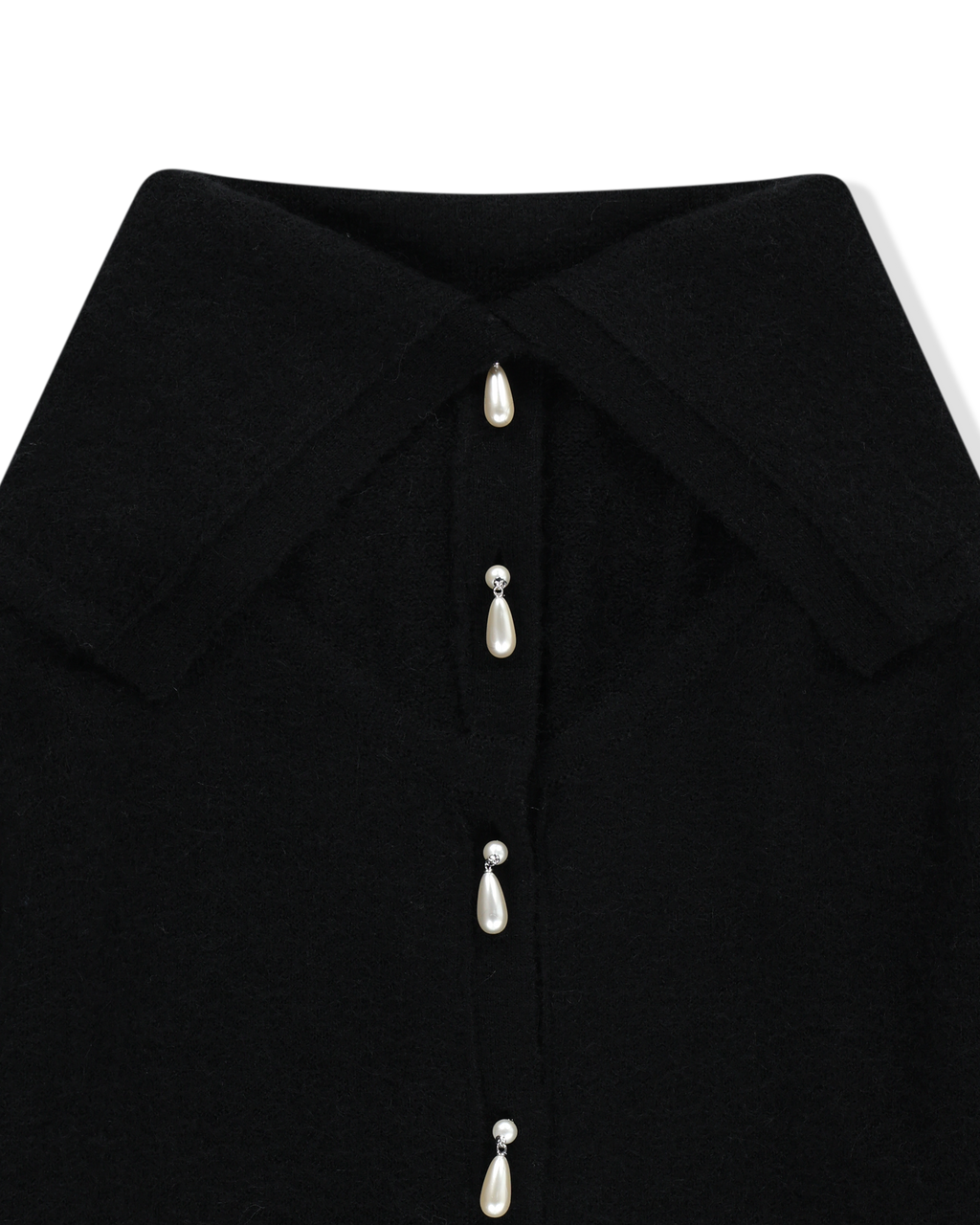 Kimhe Kim - Sailor Collar Cardigan (Black) product image 4 | TRAB K-Fashion Australia