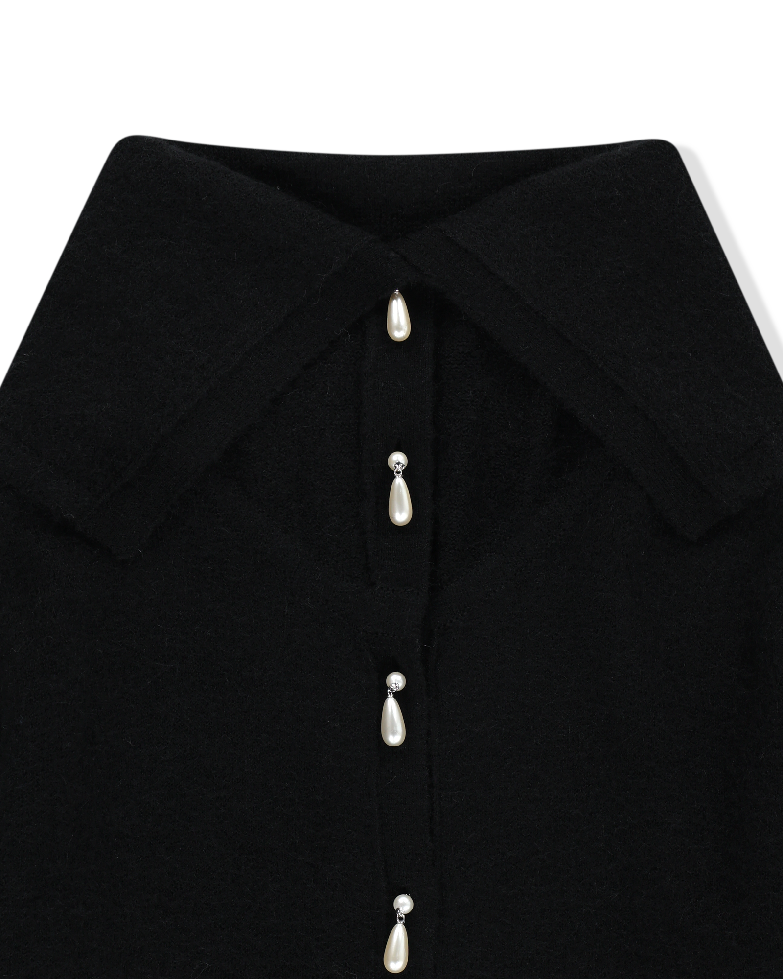 Kimhe Kim - Sailor Collar Cardigan (Black) product image 4 | TRAB K-Fashion Australia