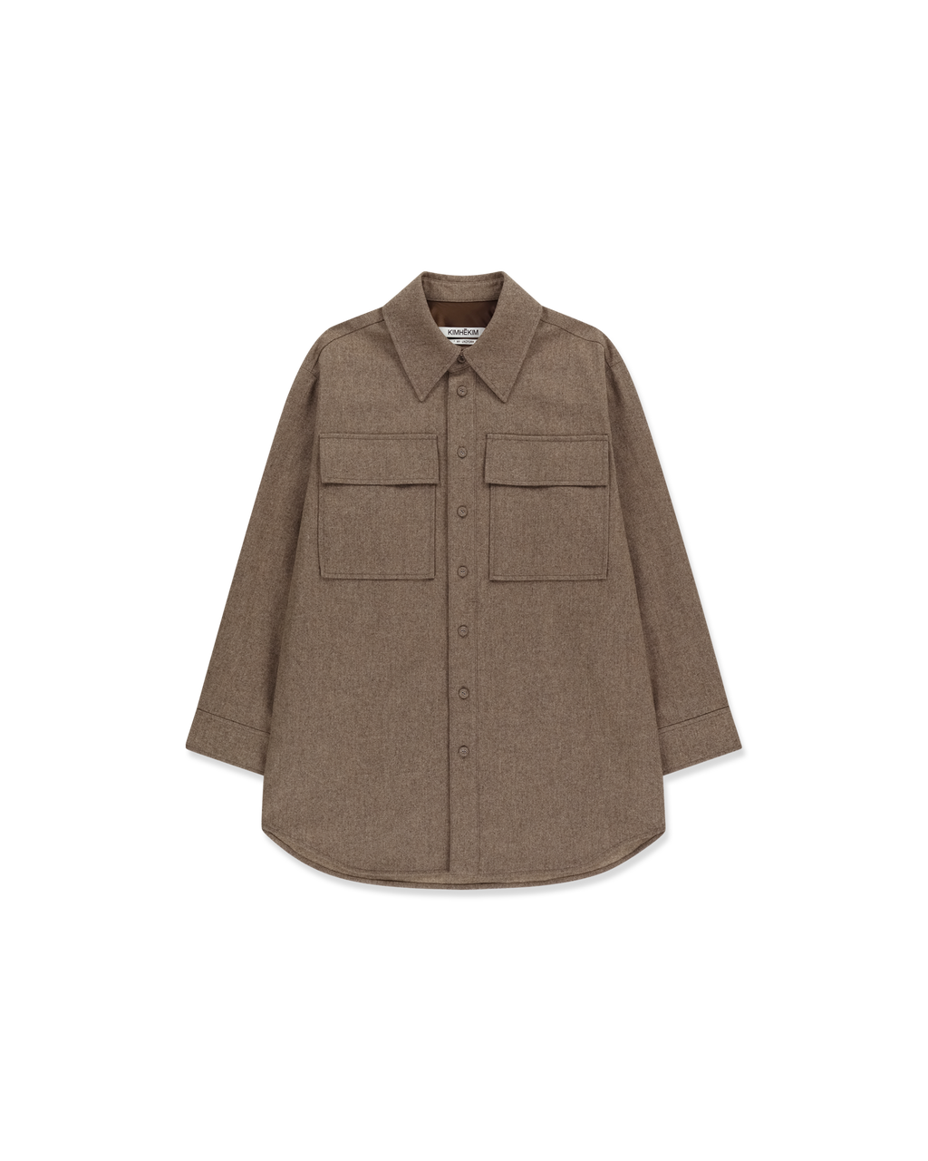 Kimhe Kim - Victor Shirt (Beige) product image 14 | TRAB K-Fashion Australia