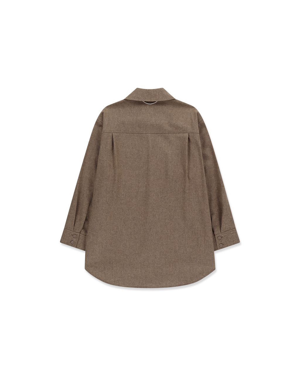 Kimhe Kim - Victor Shirt (Beige) product image 15 | TRAB K-Fashion Australia