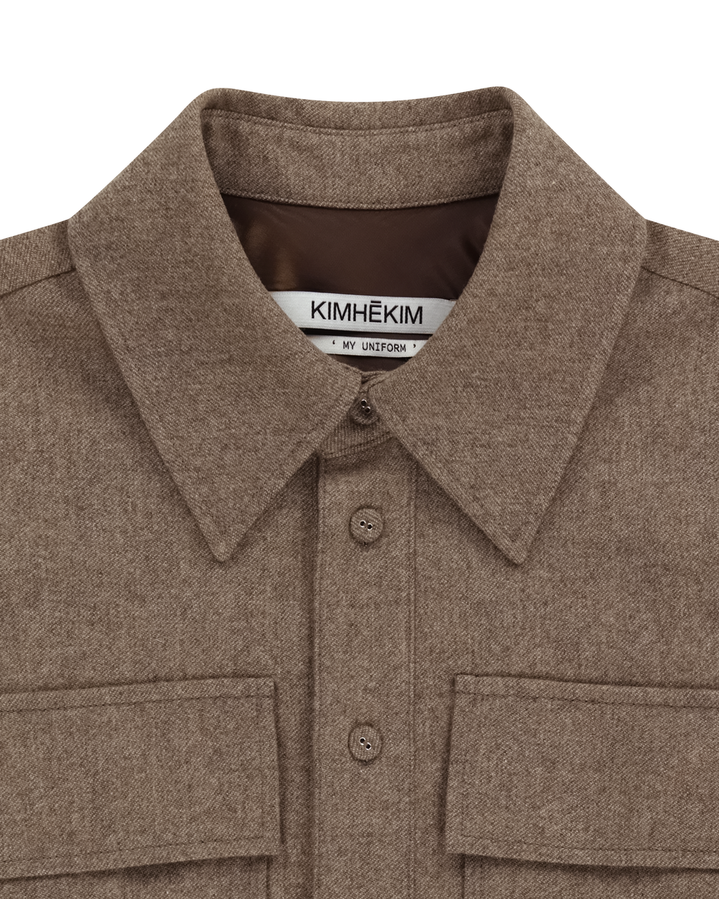 Kimhe Kim - Victor Shirt (Beige) product image 16 | TRAB K-Fashion Australia
