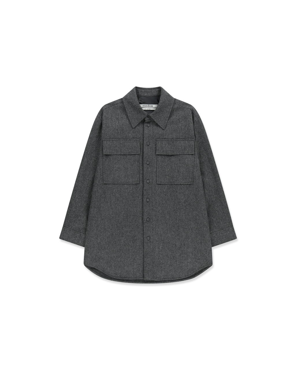 Kimhe Kim - Victor Shirt (Grey) product image 13 | TRAB K-Fashion Australia